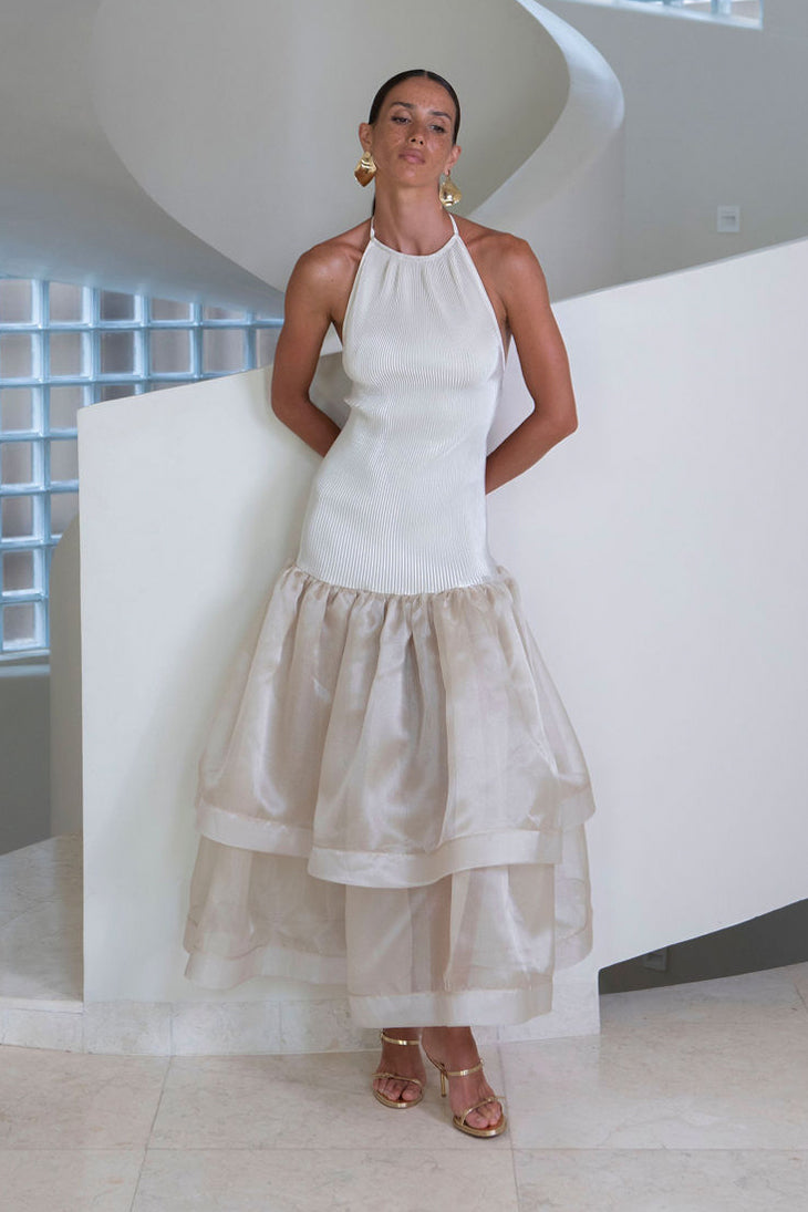 Carrie Dress - Champagne