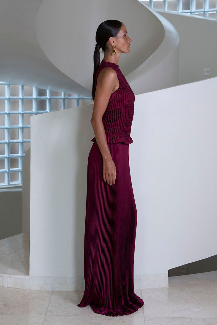 Bowery Gown - Wine