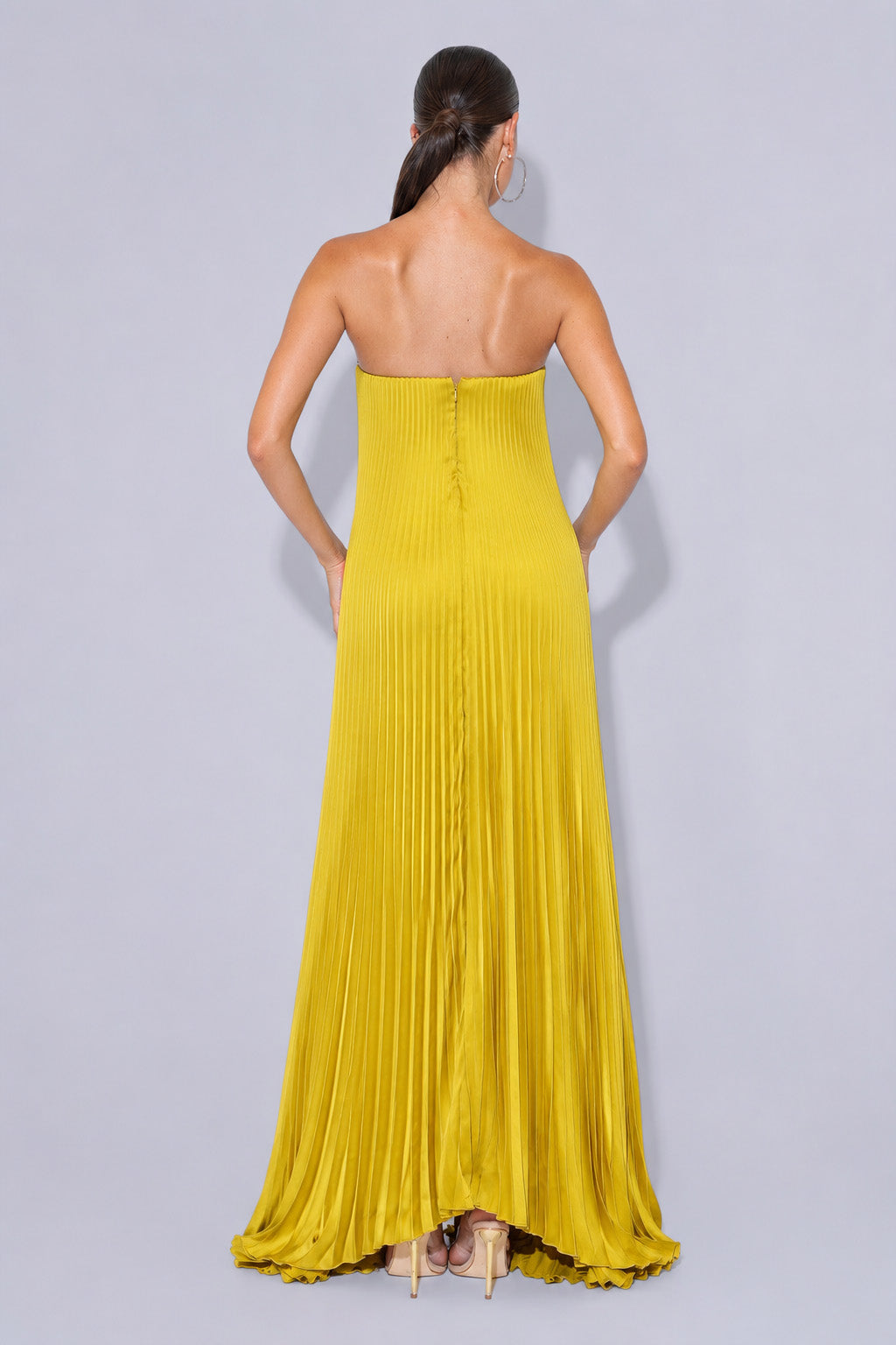 Black Tie Gown - Chartreuse