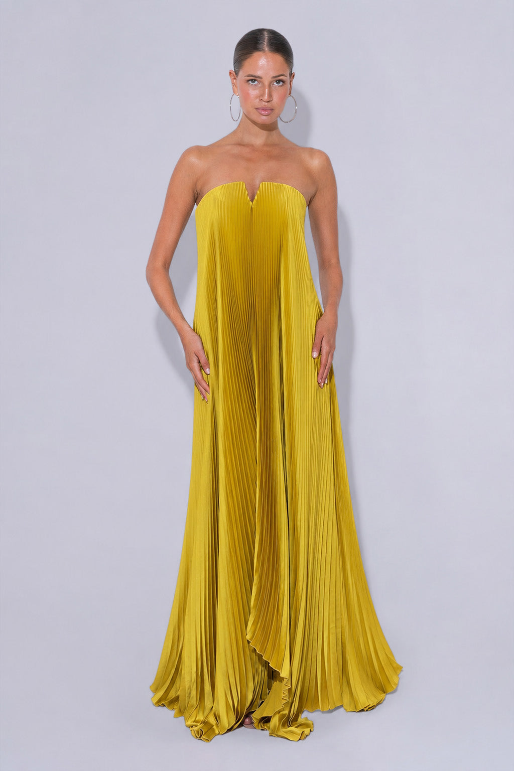 Black Tie Gown - Chartreuse