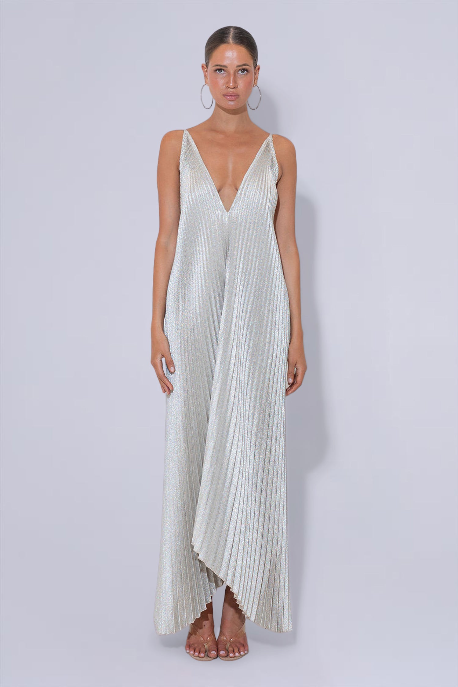 The Muse Gown - Gold Metallic
