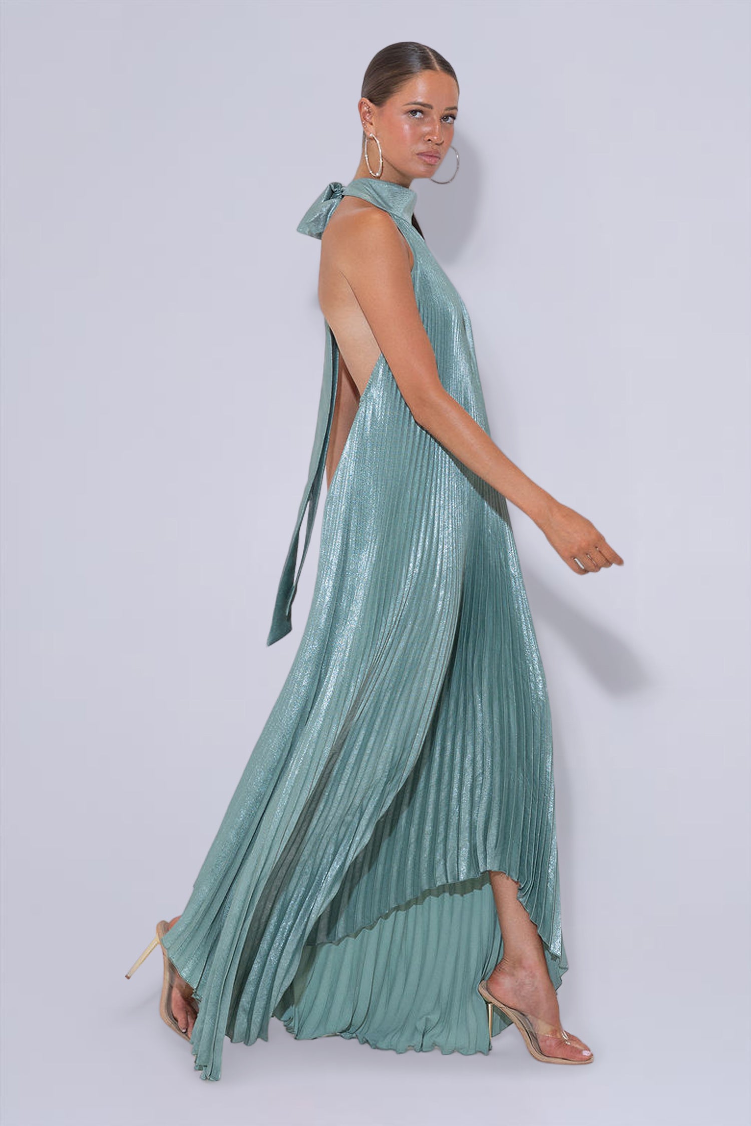Opera Gown - Evergreen Shimmer