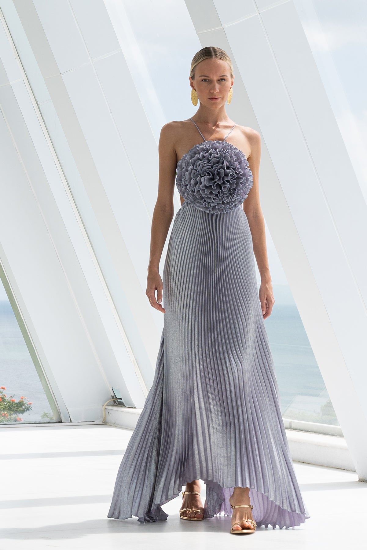 lidee silver dress L'IDEE | WOMEN | Black Tie Gown