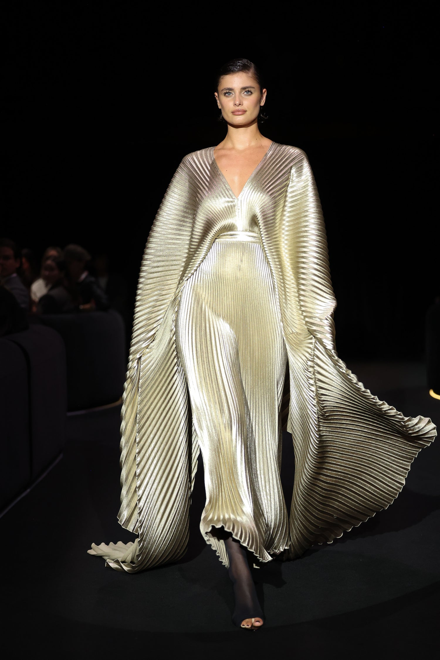 Baroque Gown - Luxe Gold Shimmer