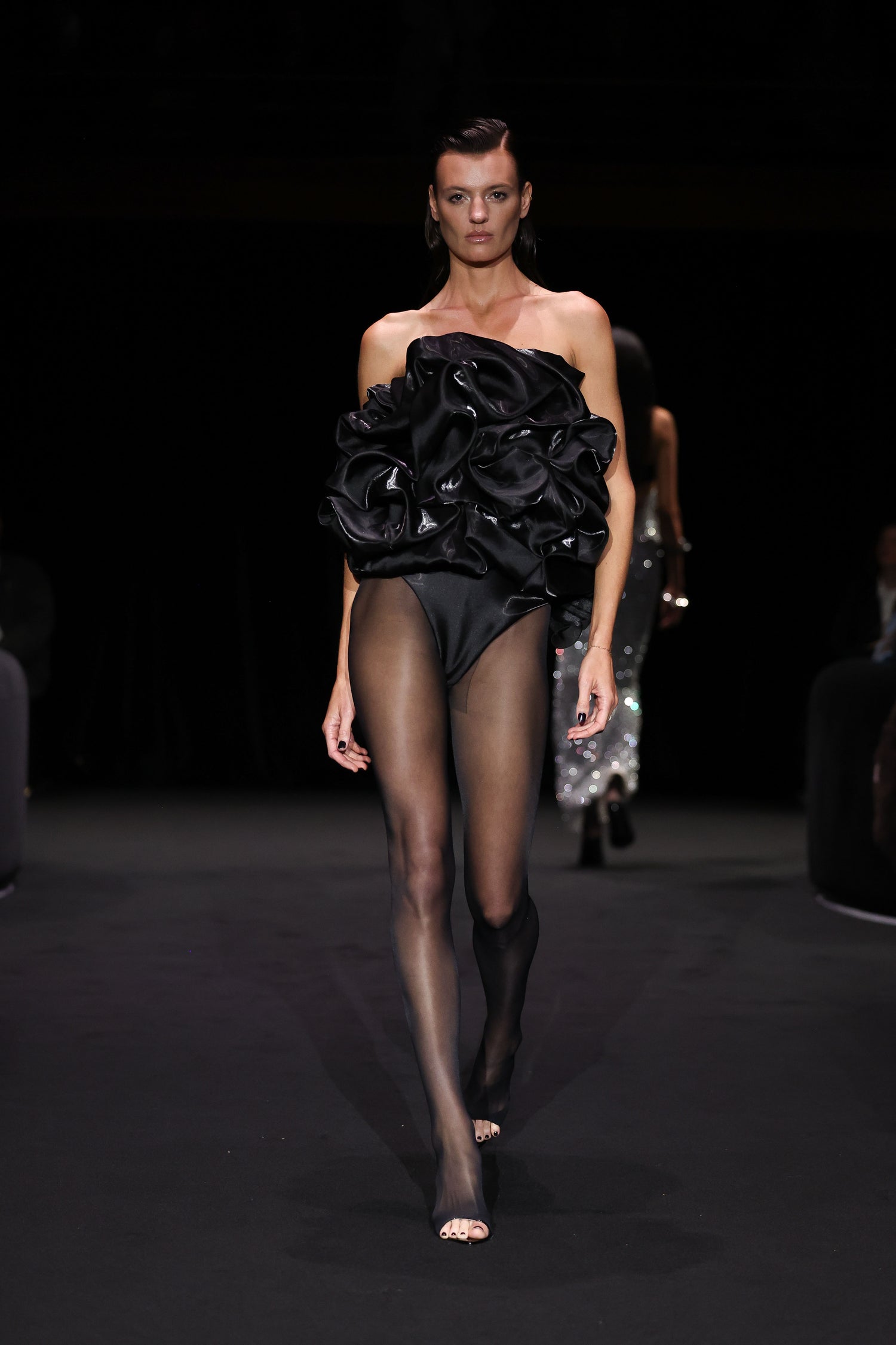 Sade Top - Noir Gloss
