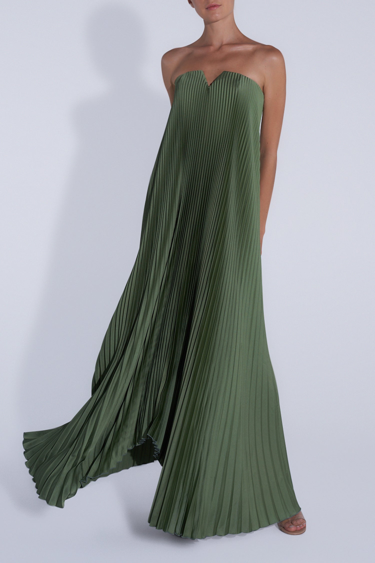 Black Tie Gown - Moss