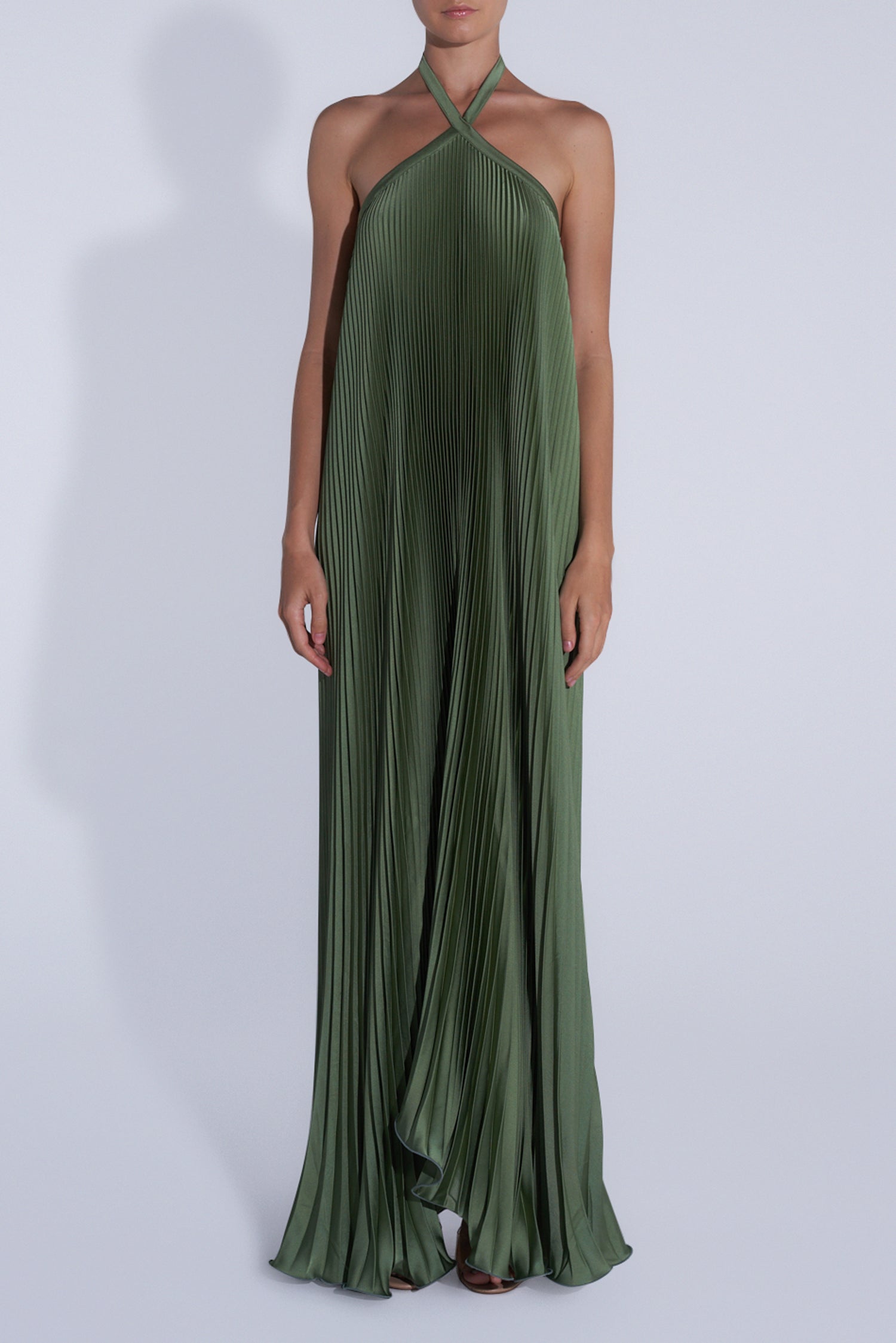 Deesse Gown - Moss