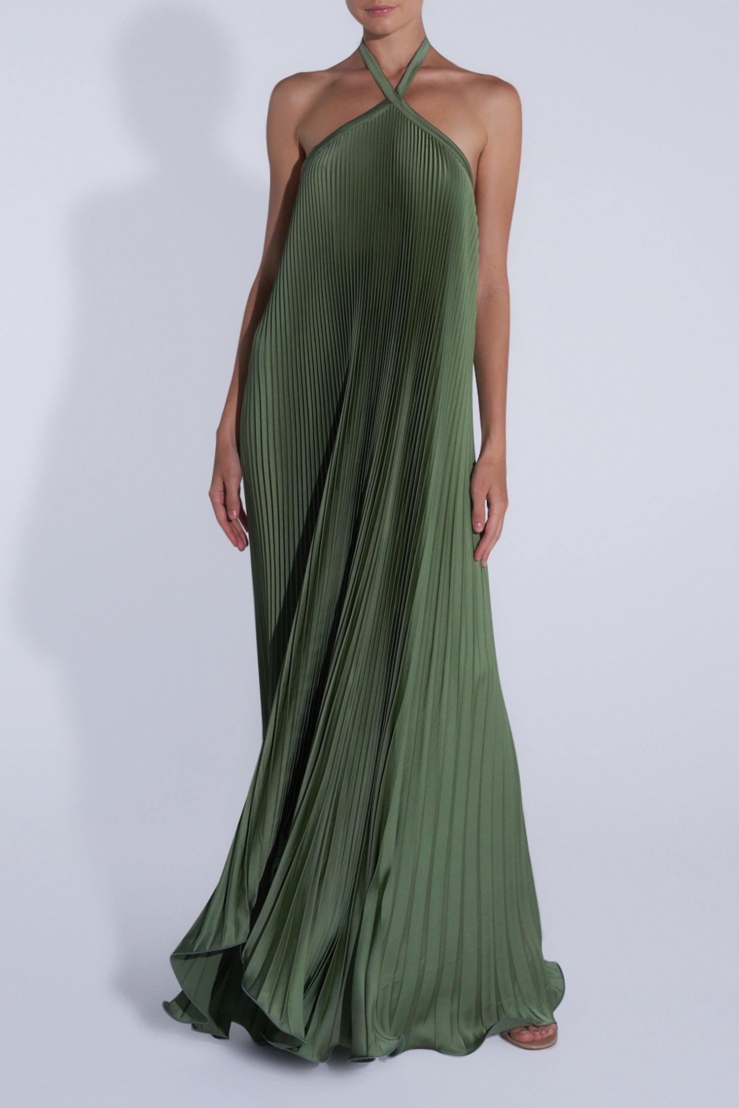 Deesse Gown - Moss