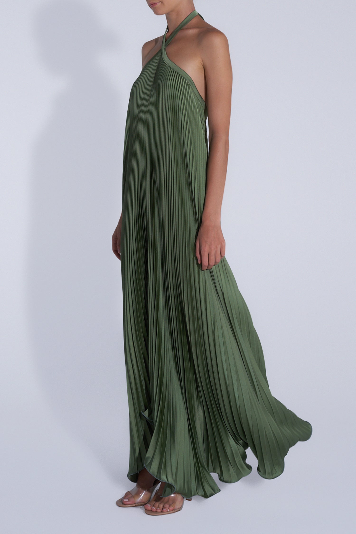 Deesse Gown - Moss