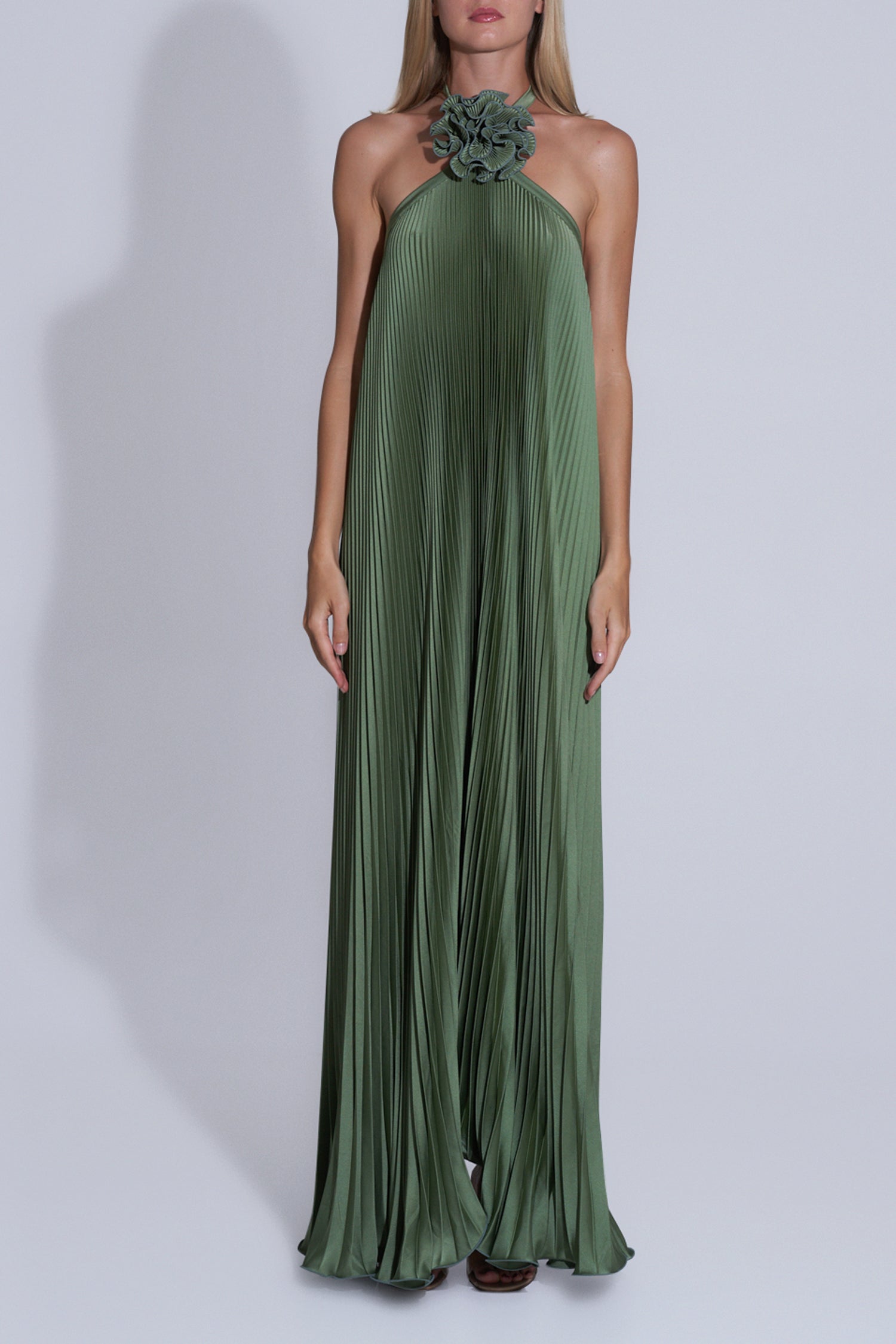 Victorie Gown - Moss