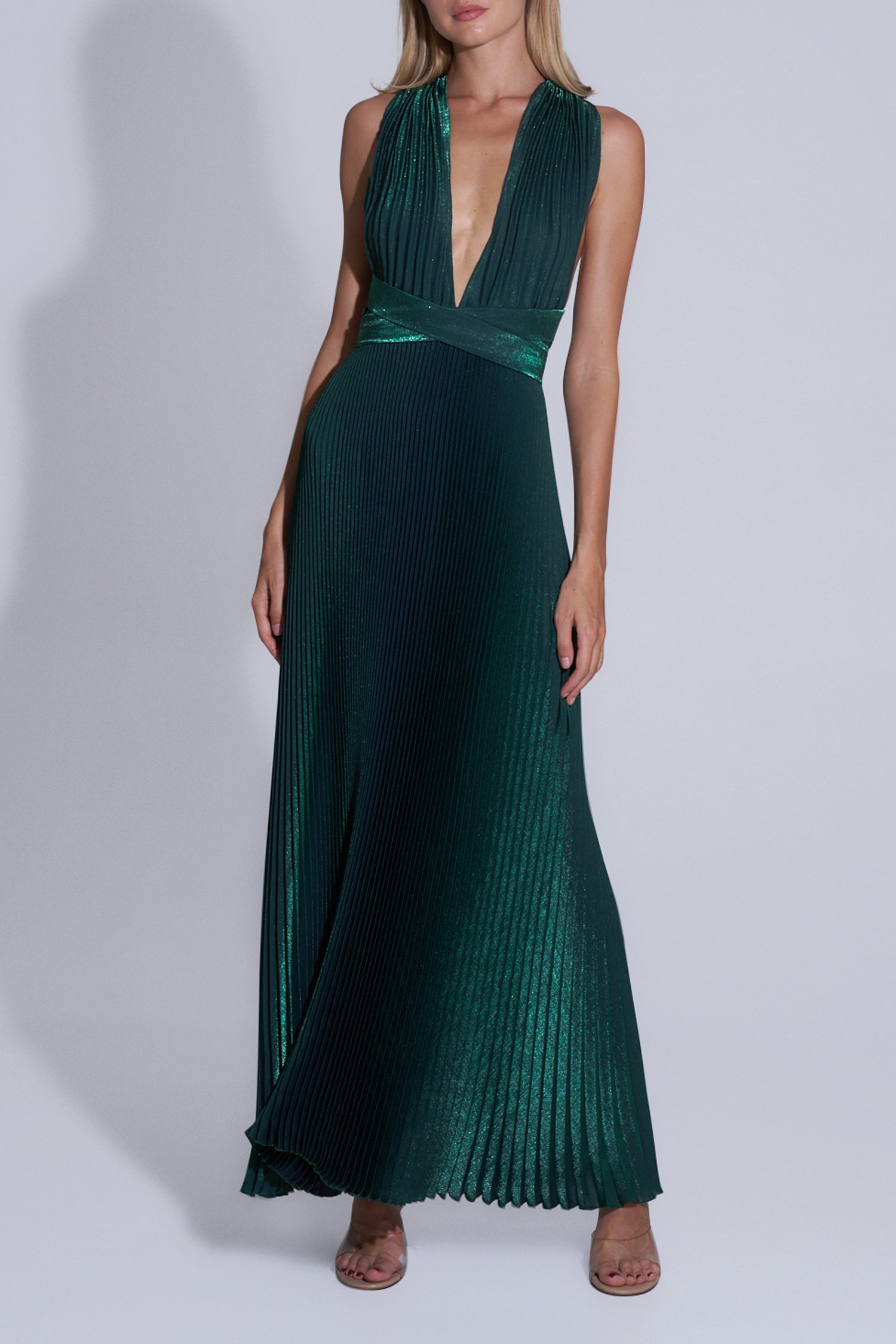 Moderniste Gown - Pine Shimmer