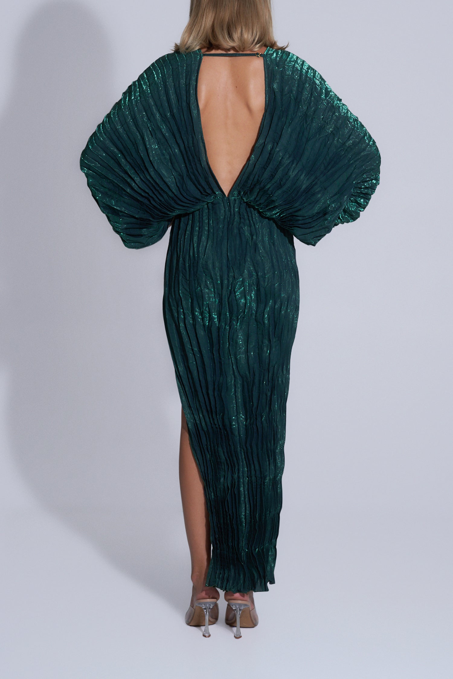 De Luxe Gown - Pine Shimmer