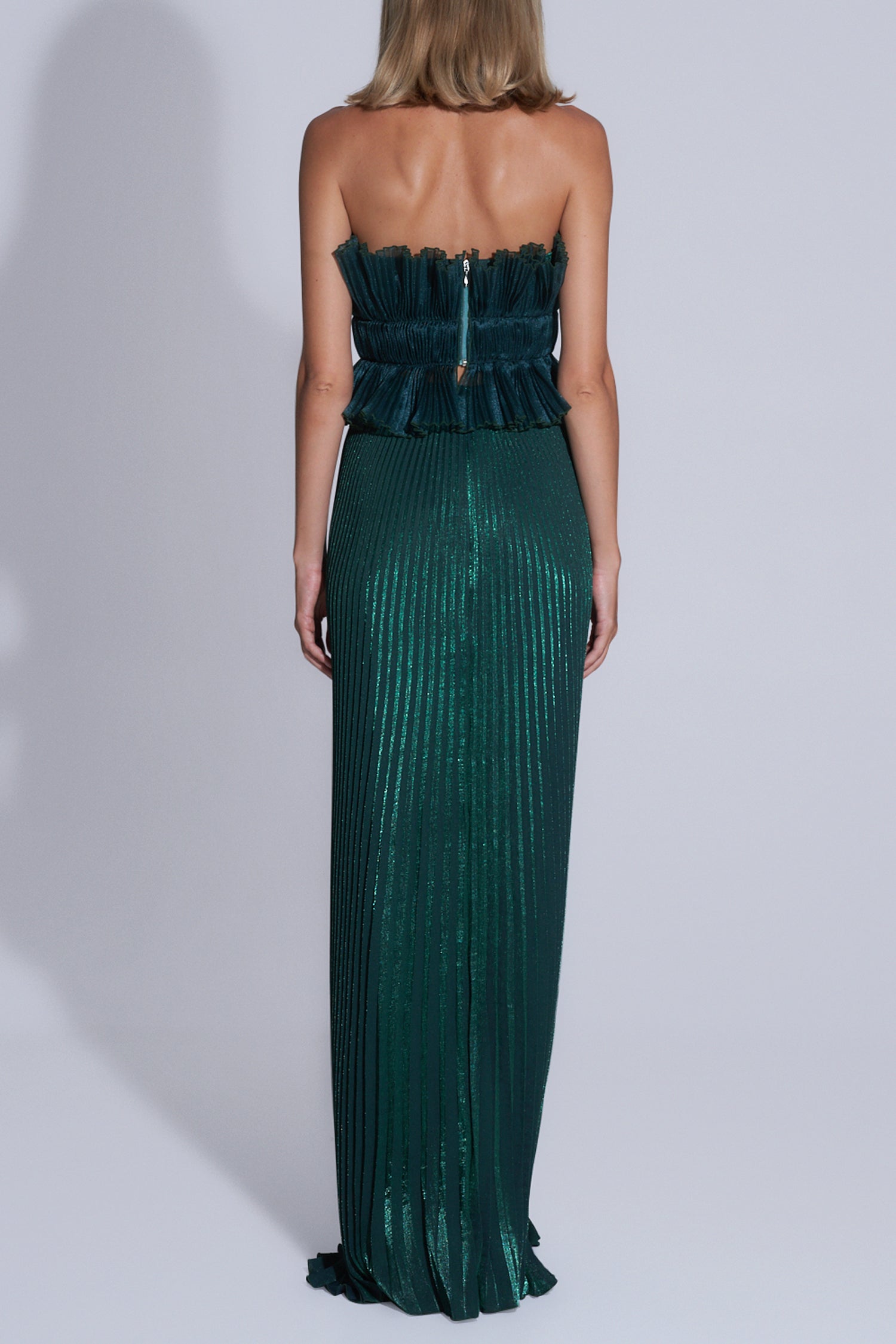 Masquerade Top - Pine Shimmer