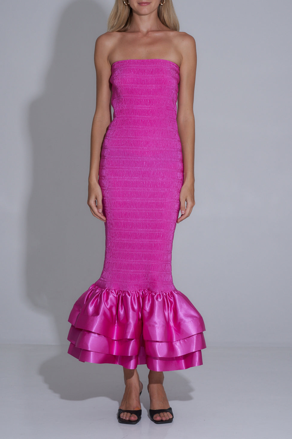 Ramblas Dress - Party Pink