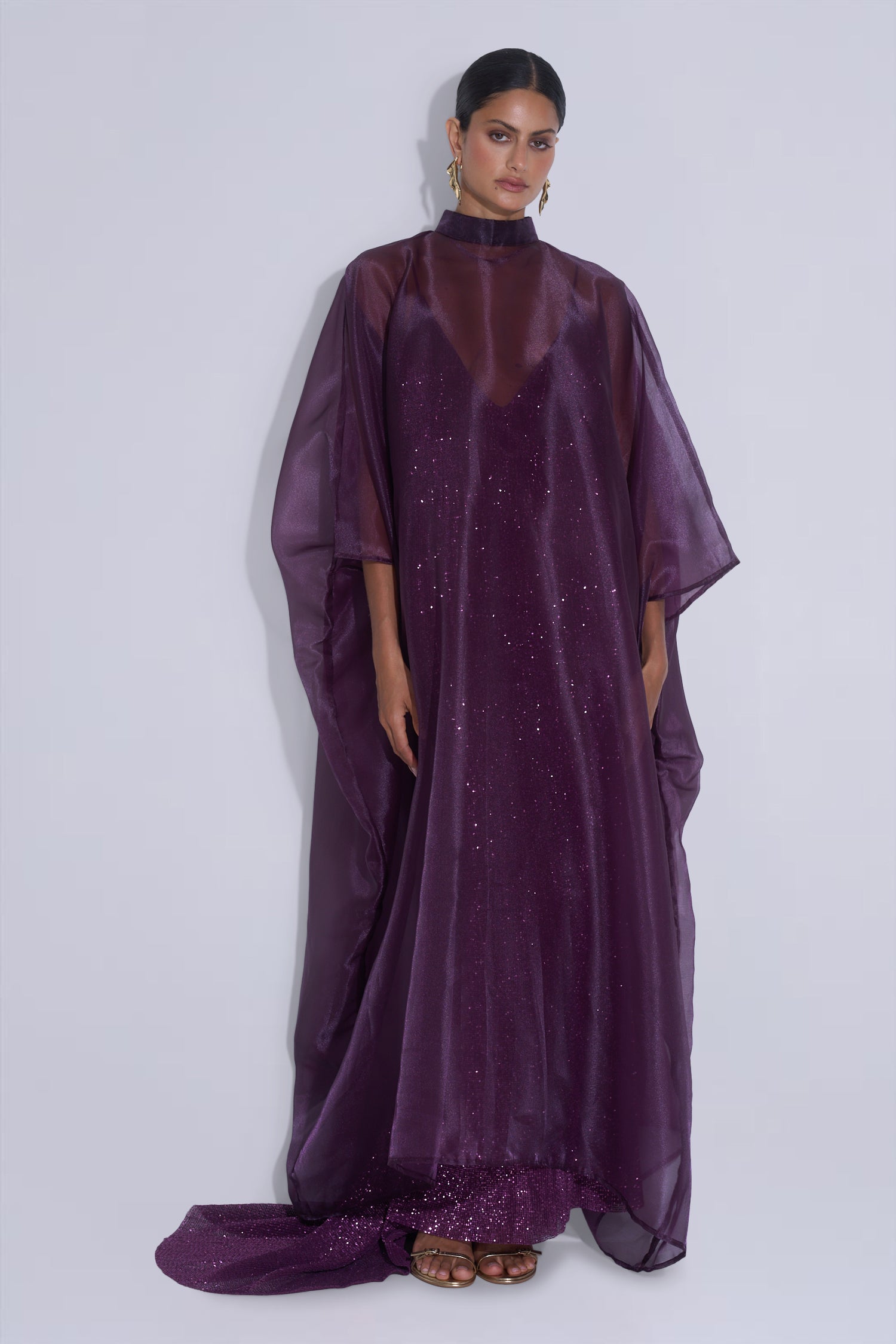 Ross Kaftan - Plum Organza