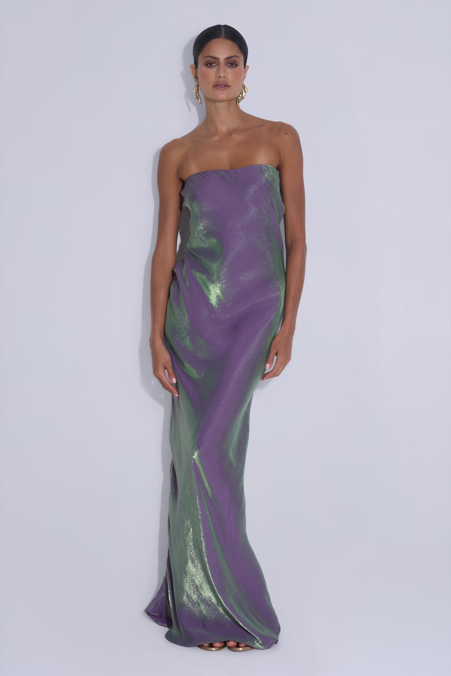 York Dress - Serpent Shimmer