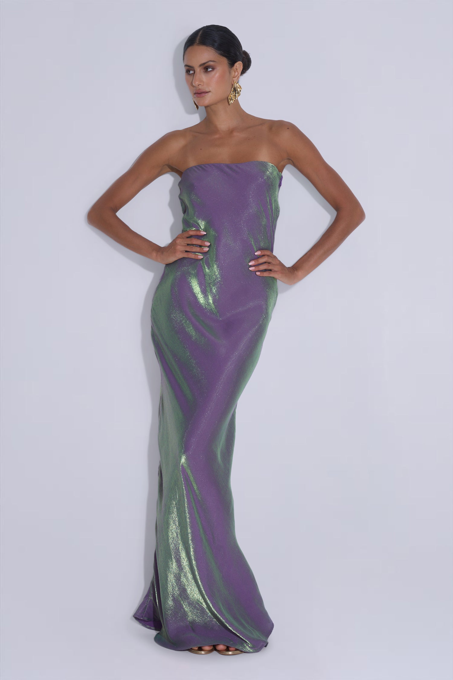 York Dress - Serpent Shimmer