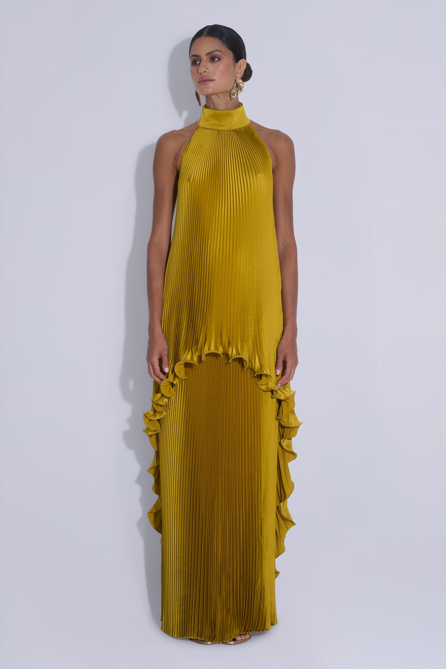 Gala Skirt - Chartreuse