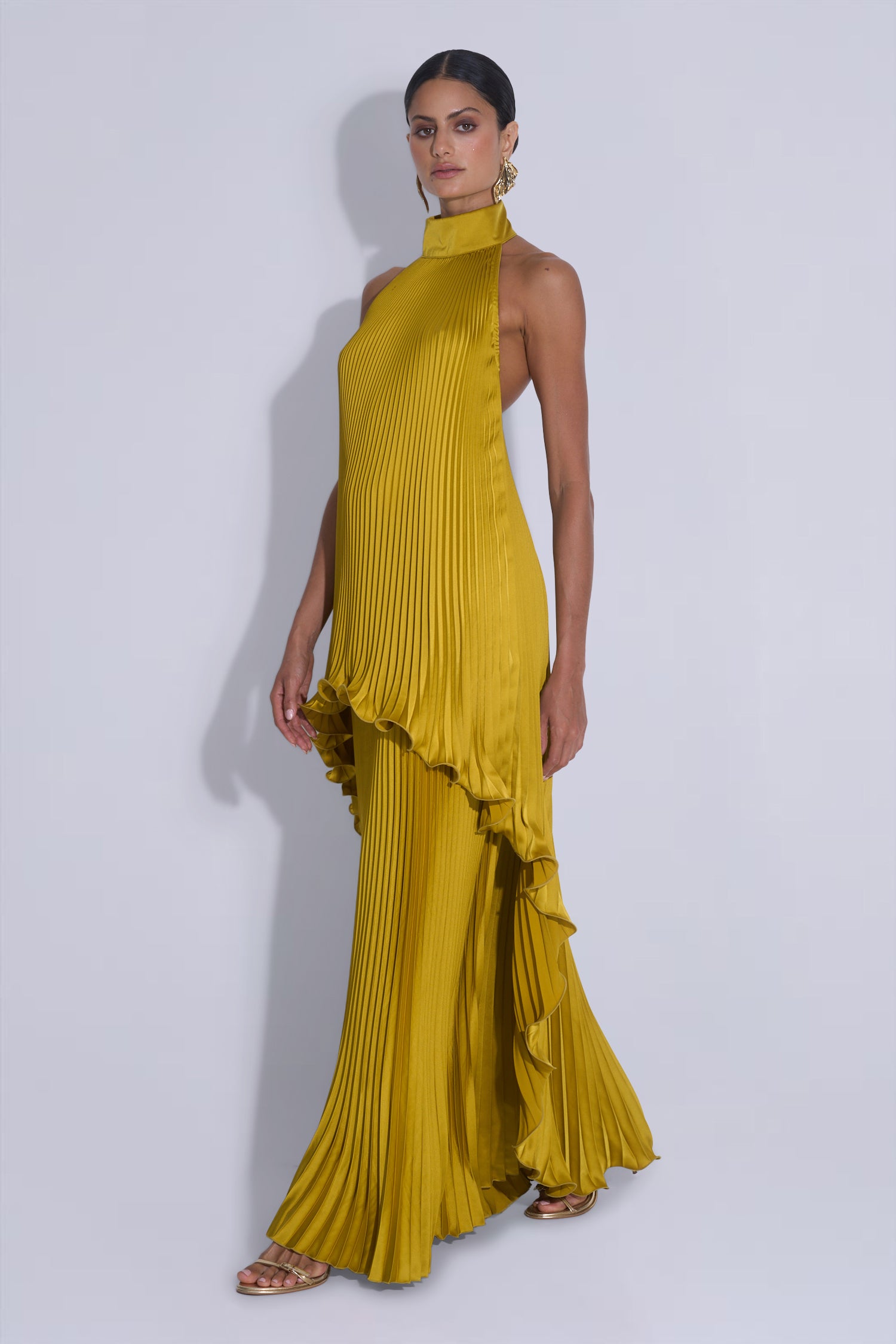 Gala Skirt - Chartreuse