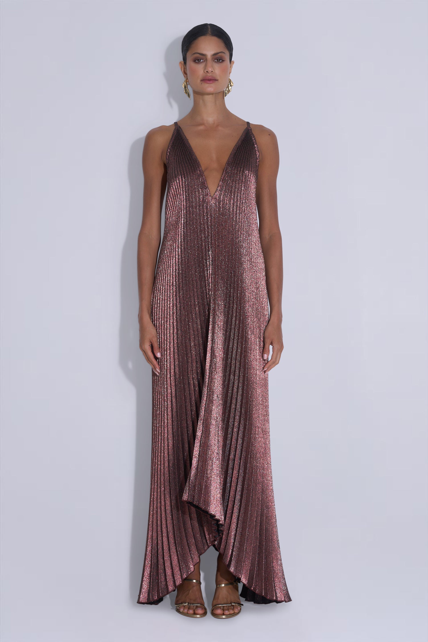 The Muse Gown - Choc Glitter
