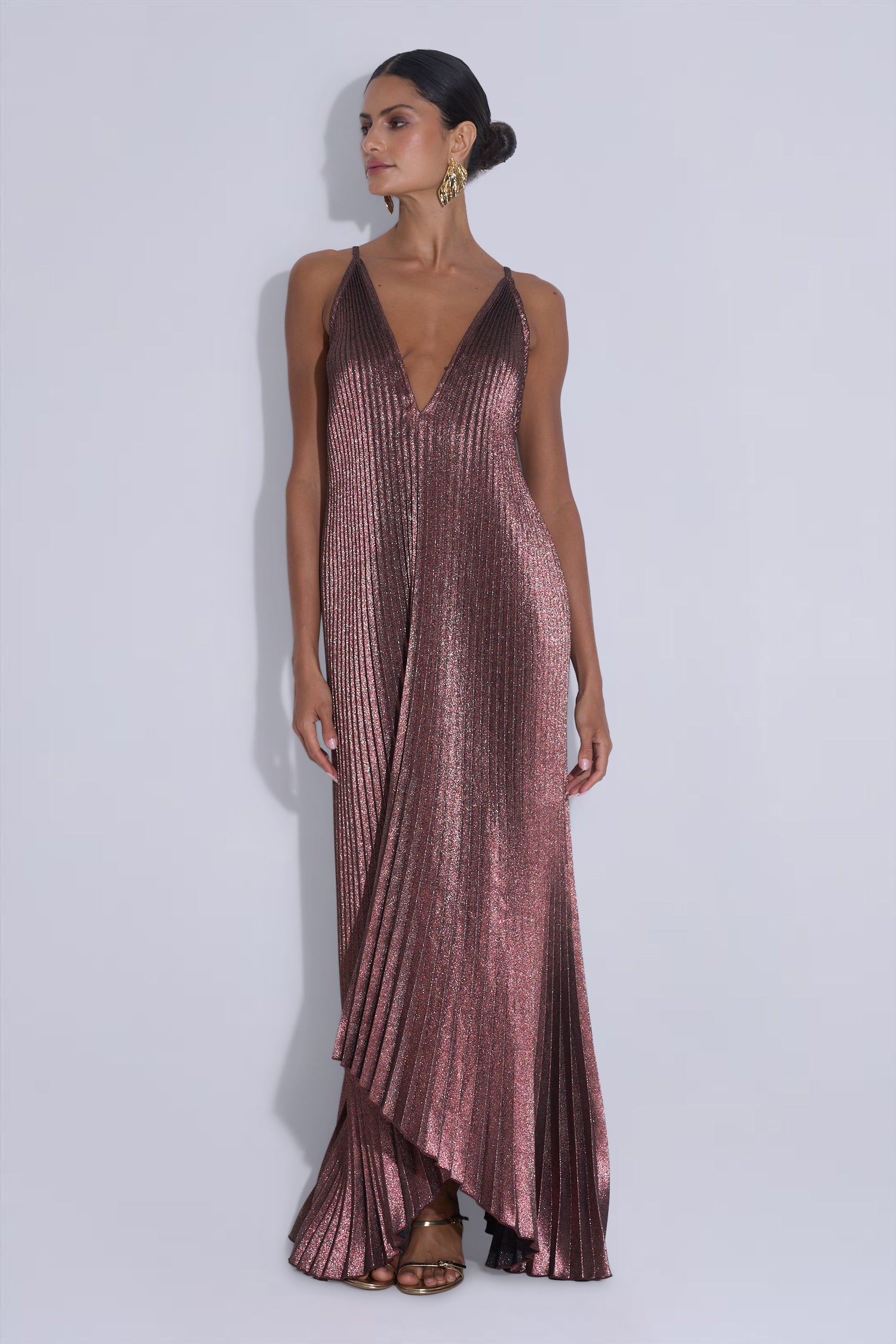The Muse Gown - Choc Glitter