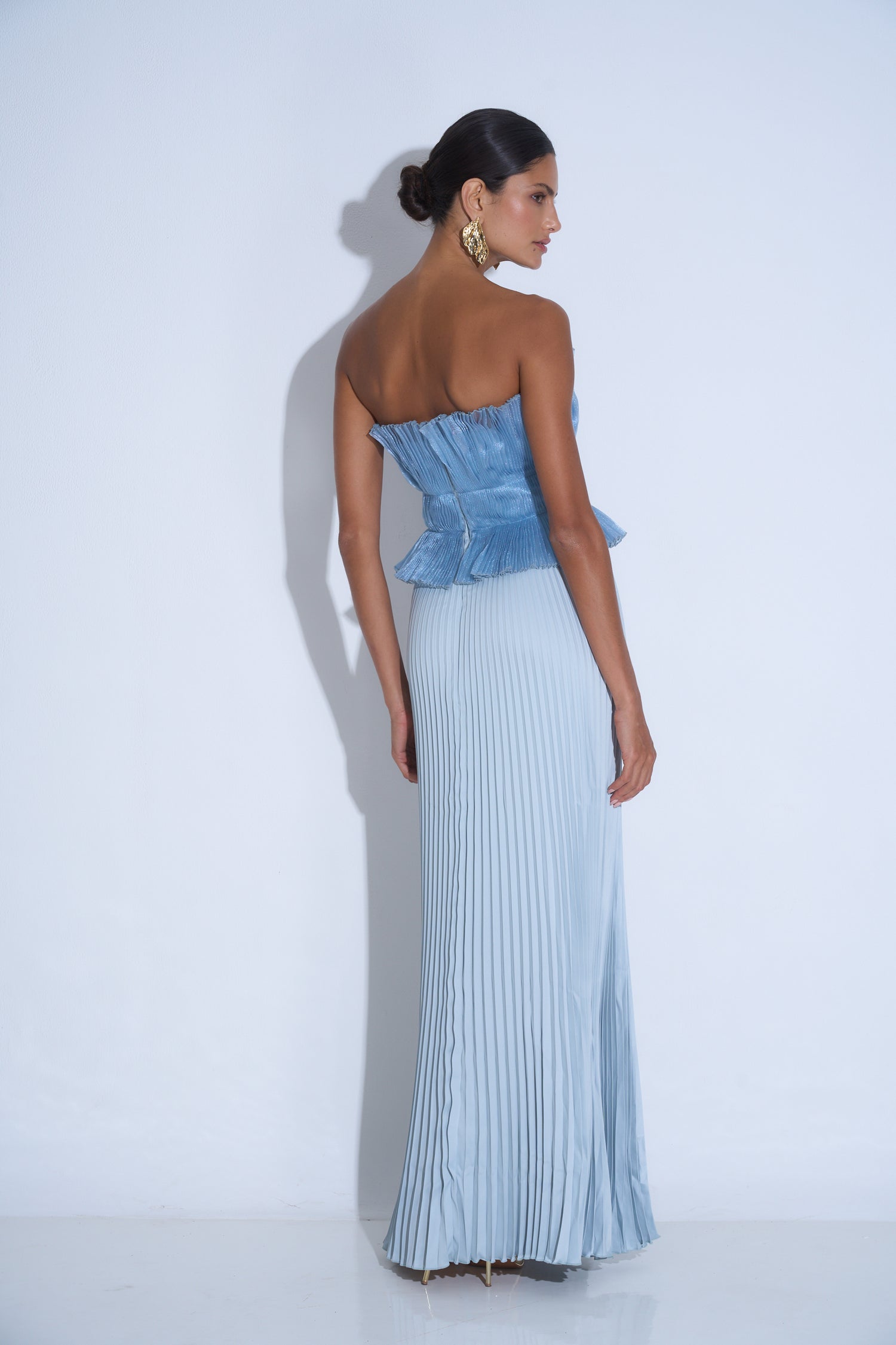 Masquerade Gown - Oyster