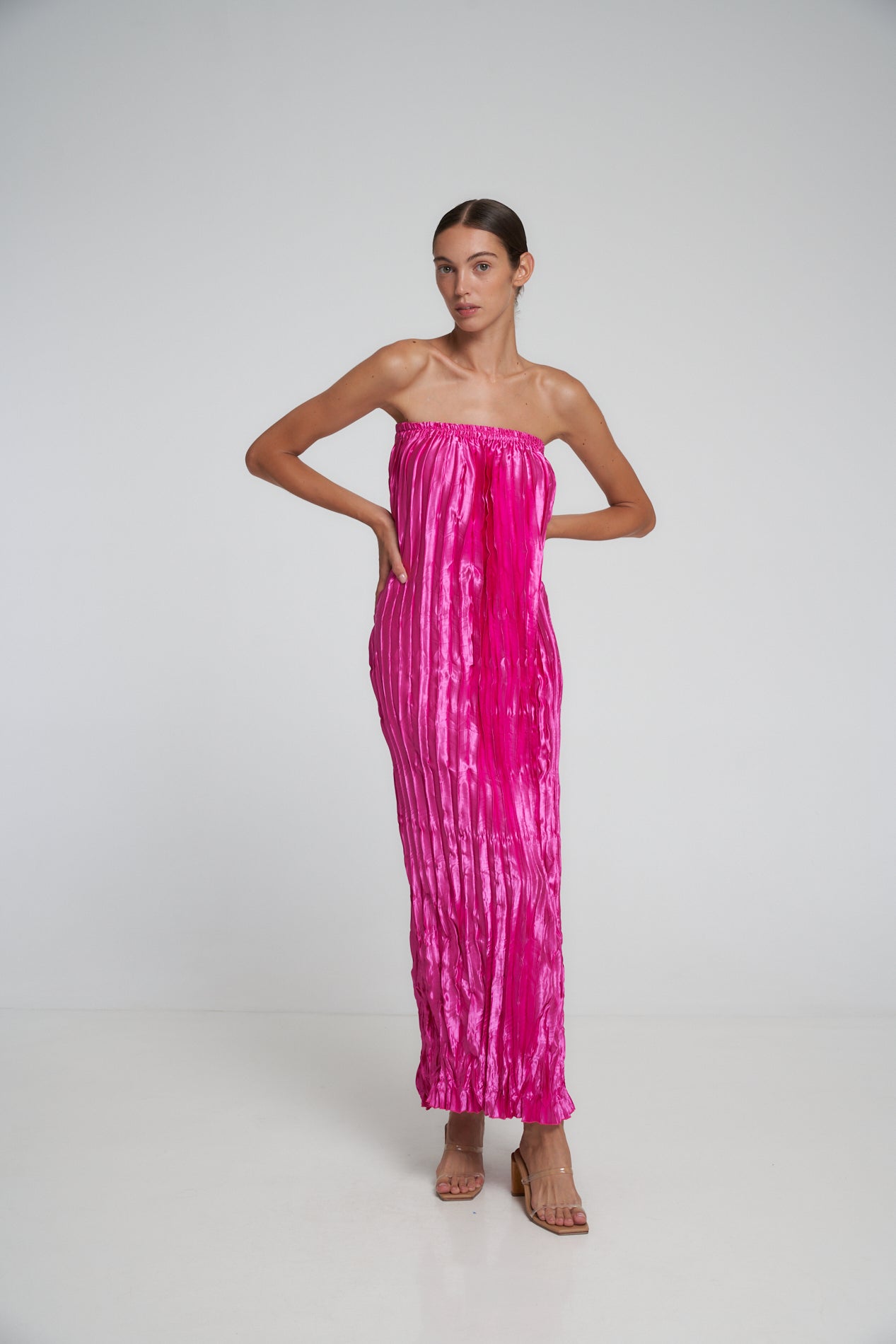 Romantique Dress - Flamingo