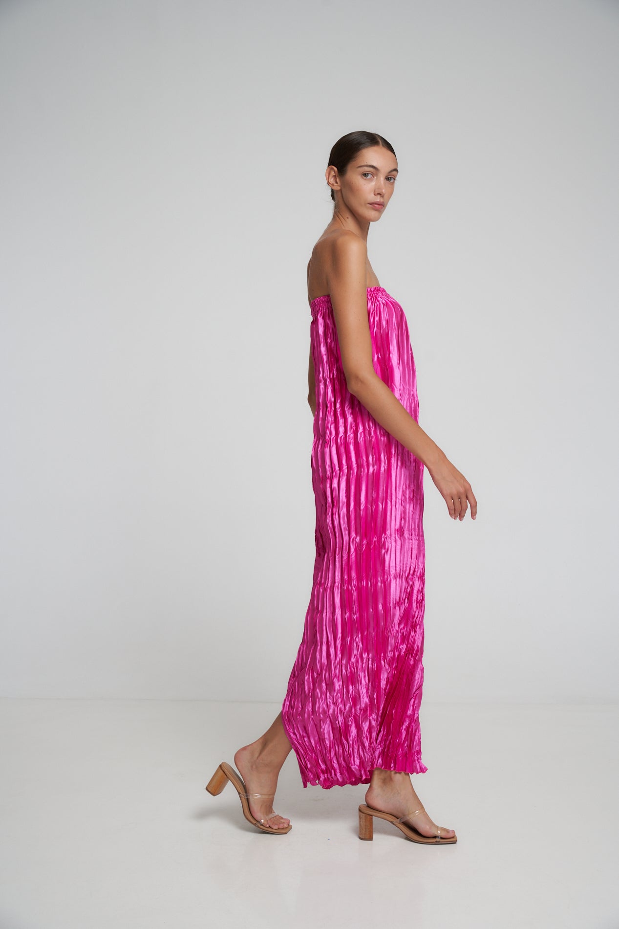Romantique Dress - Flamingo