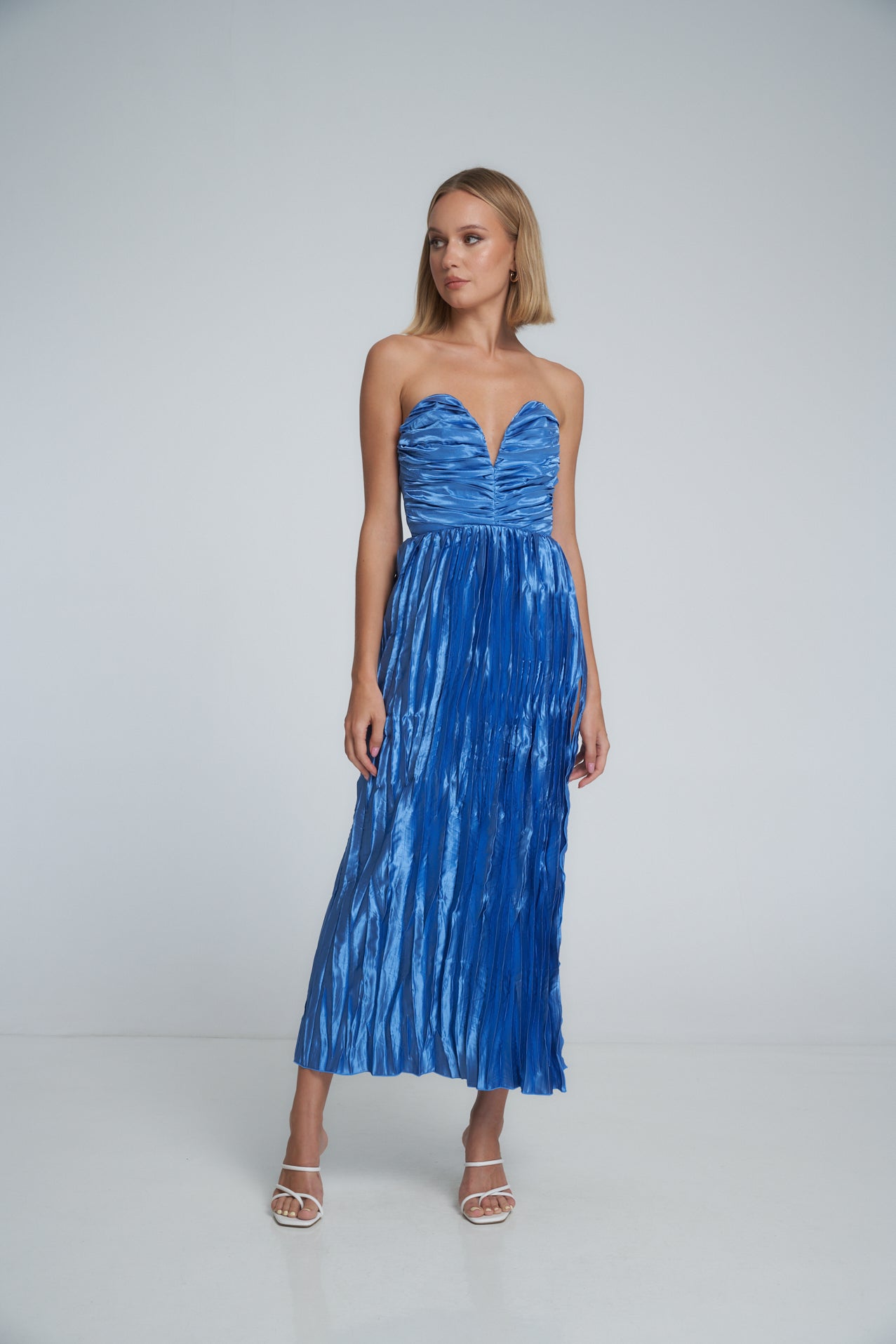 Boudoir Dress - Mediterranean Blue