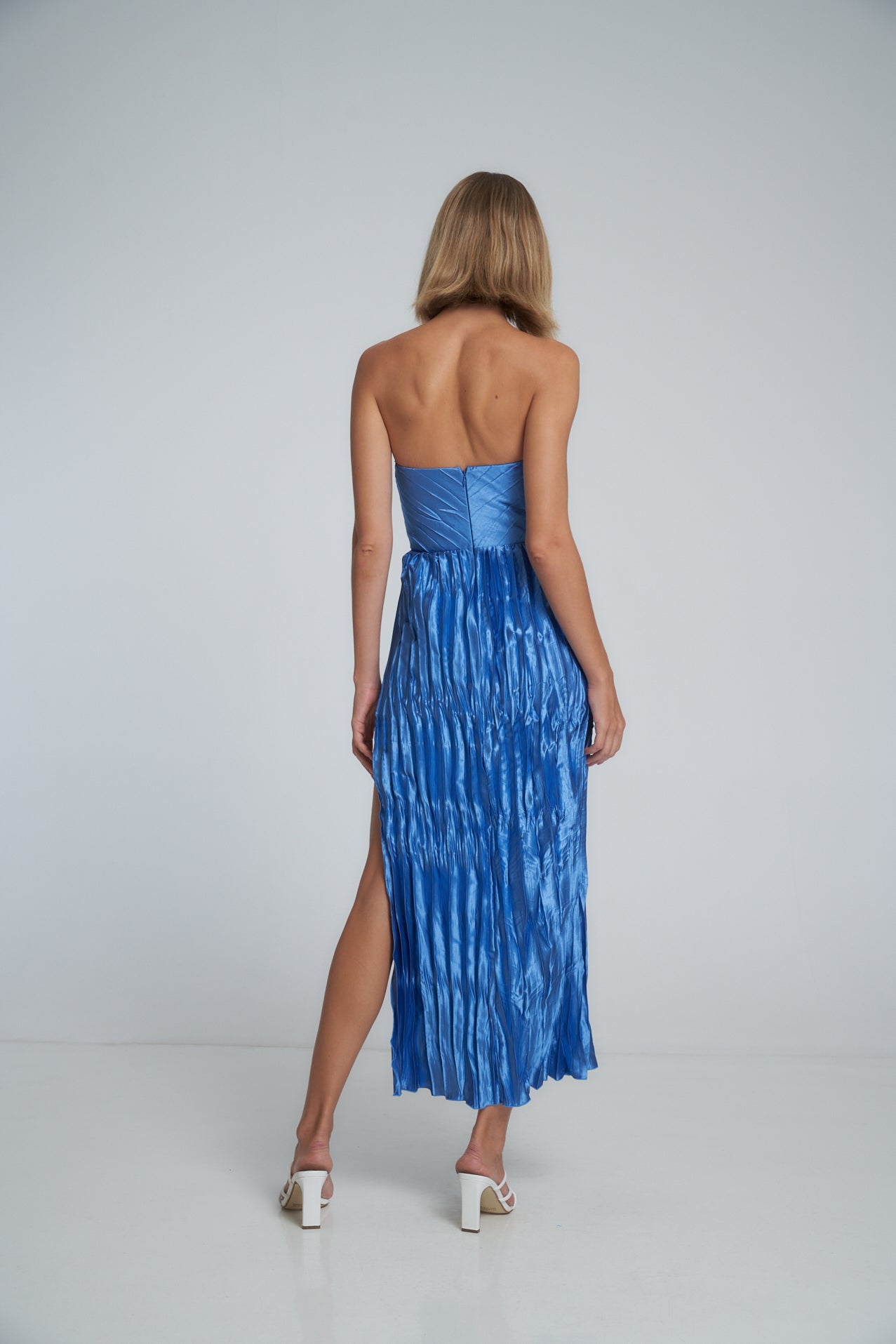 Boudoir Dress - Mediterranean Blue