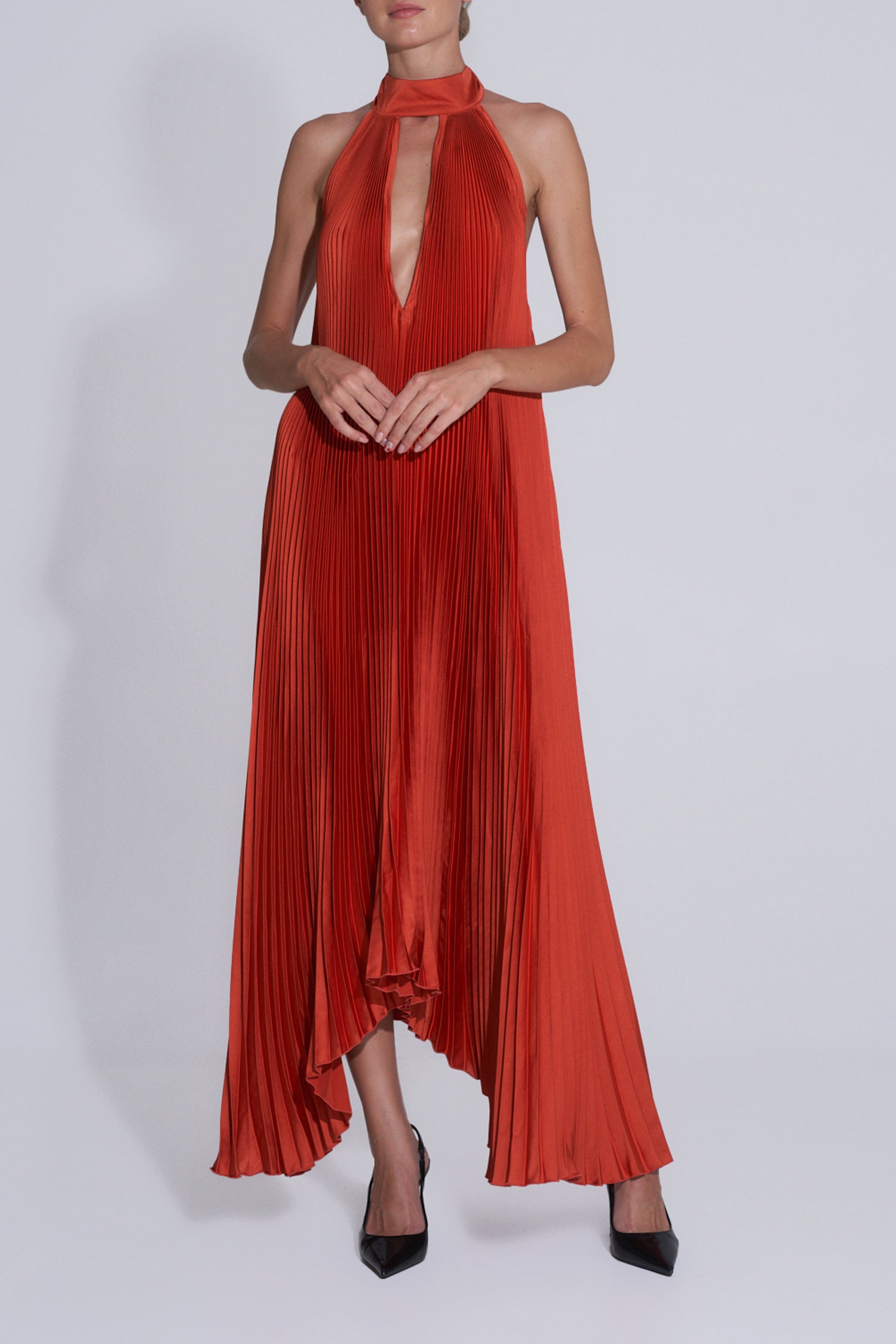 Opera Gown - Campari