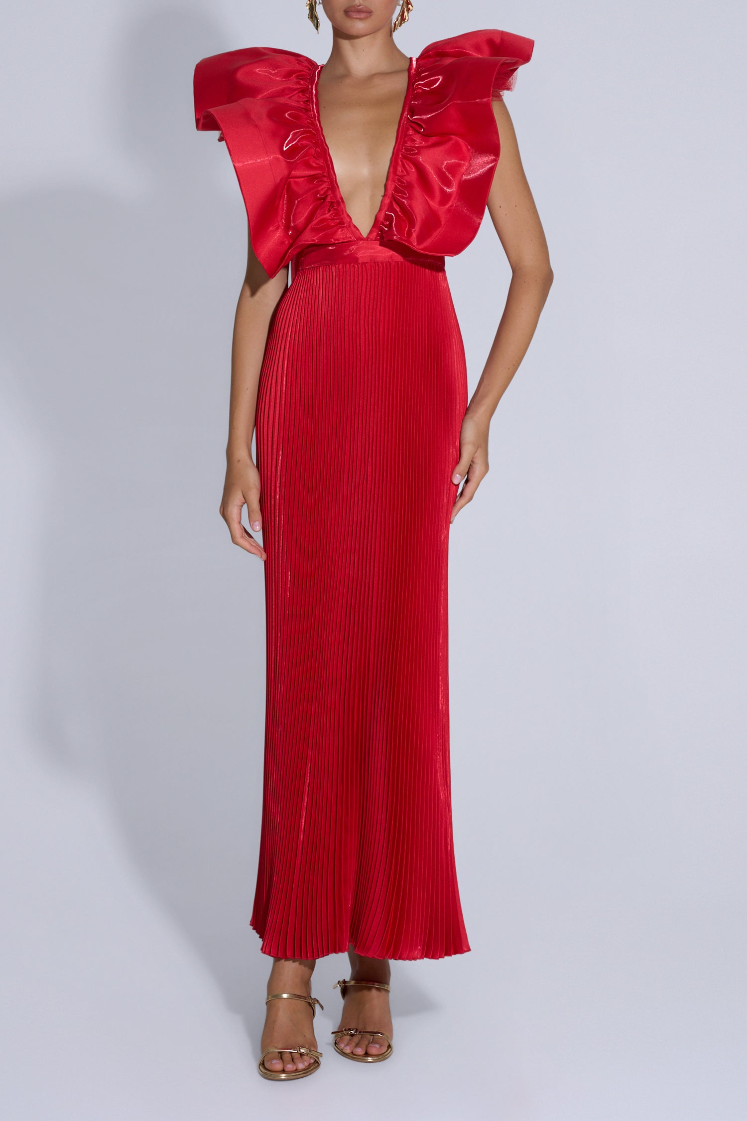Ventoux Gown - Scarlet Gloss