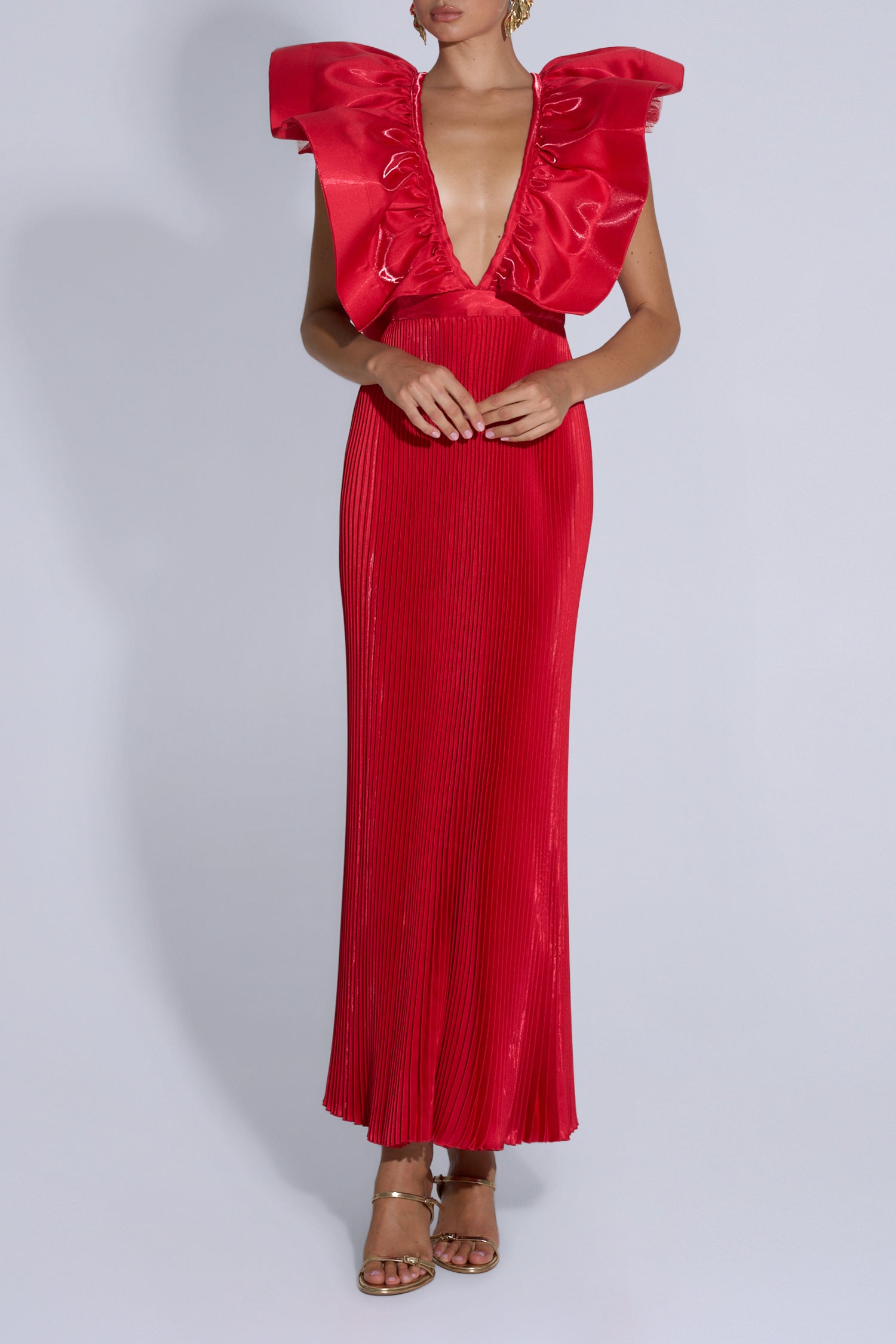 Ventoux Gown - Scarlet Gloss