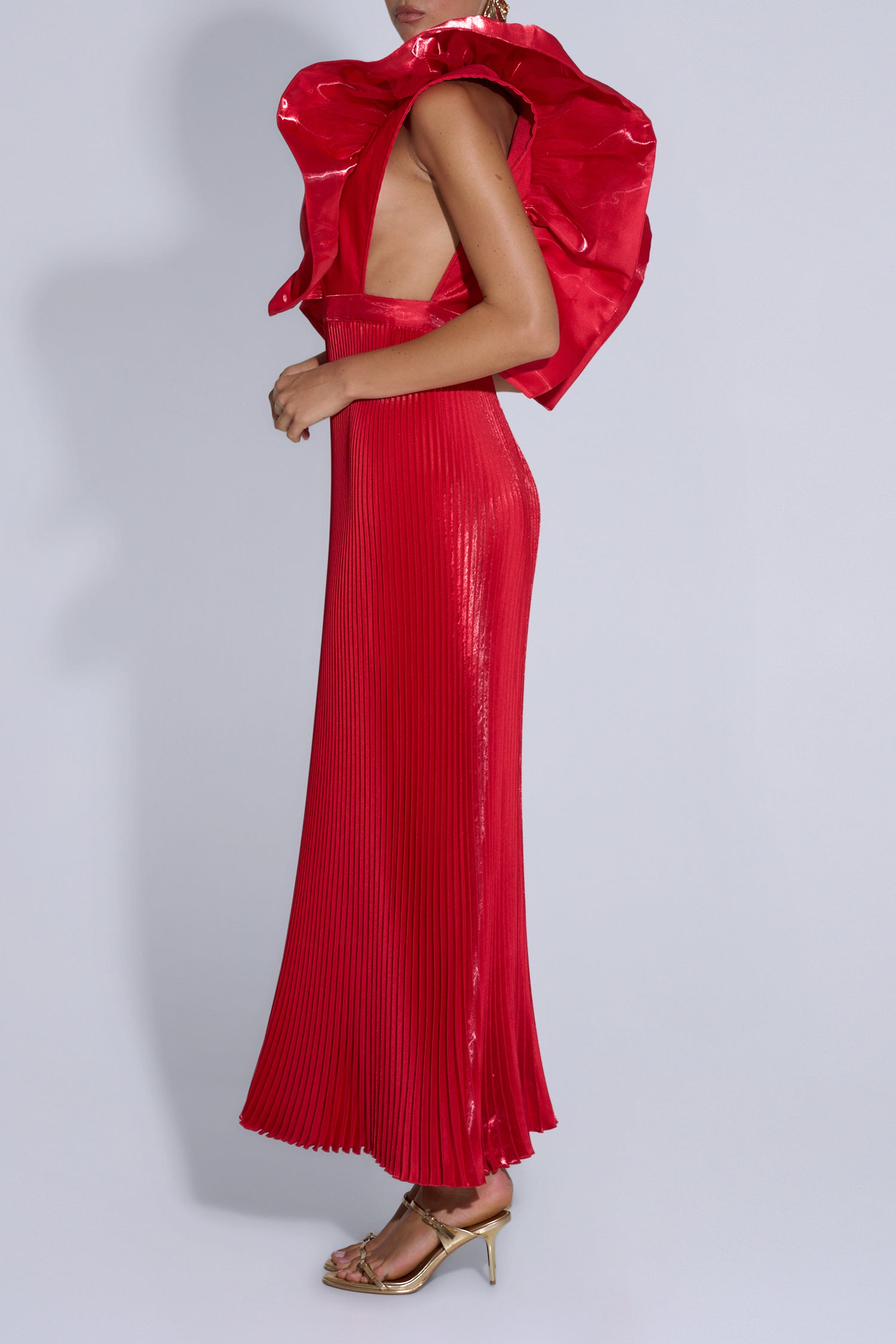 Ventoux Gown - Scarlet Gloss