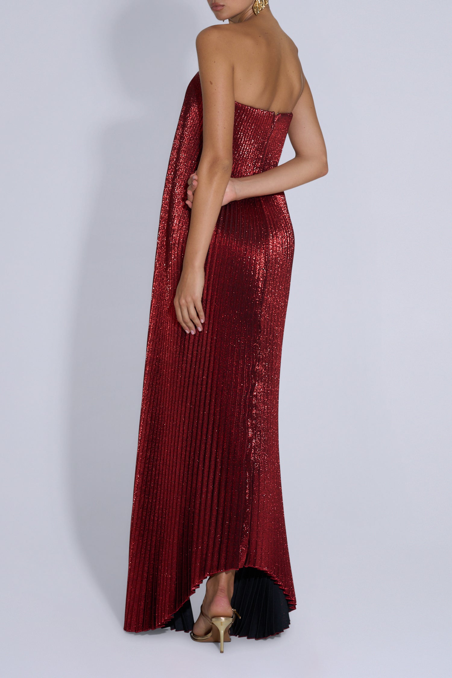 Black Tie Gown - Scarlet Glitter