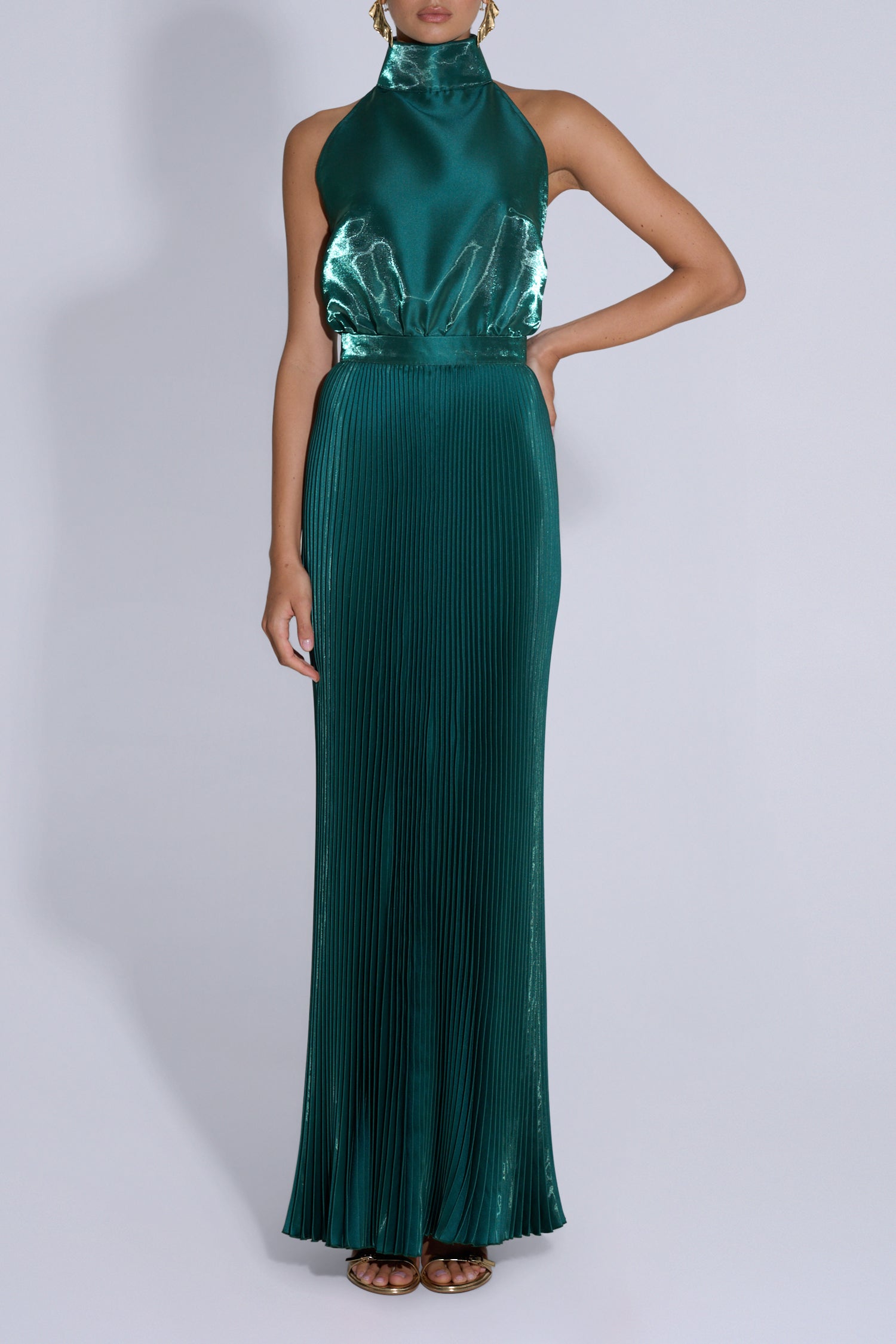 Primrose Hill Gown - Pine Gloss