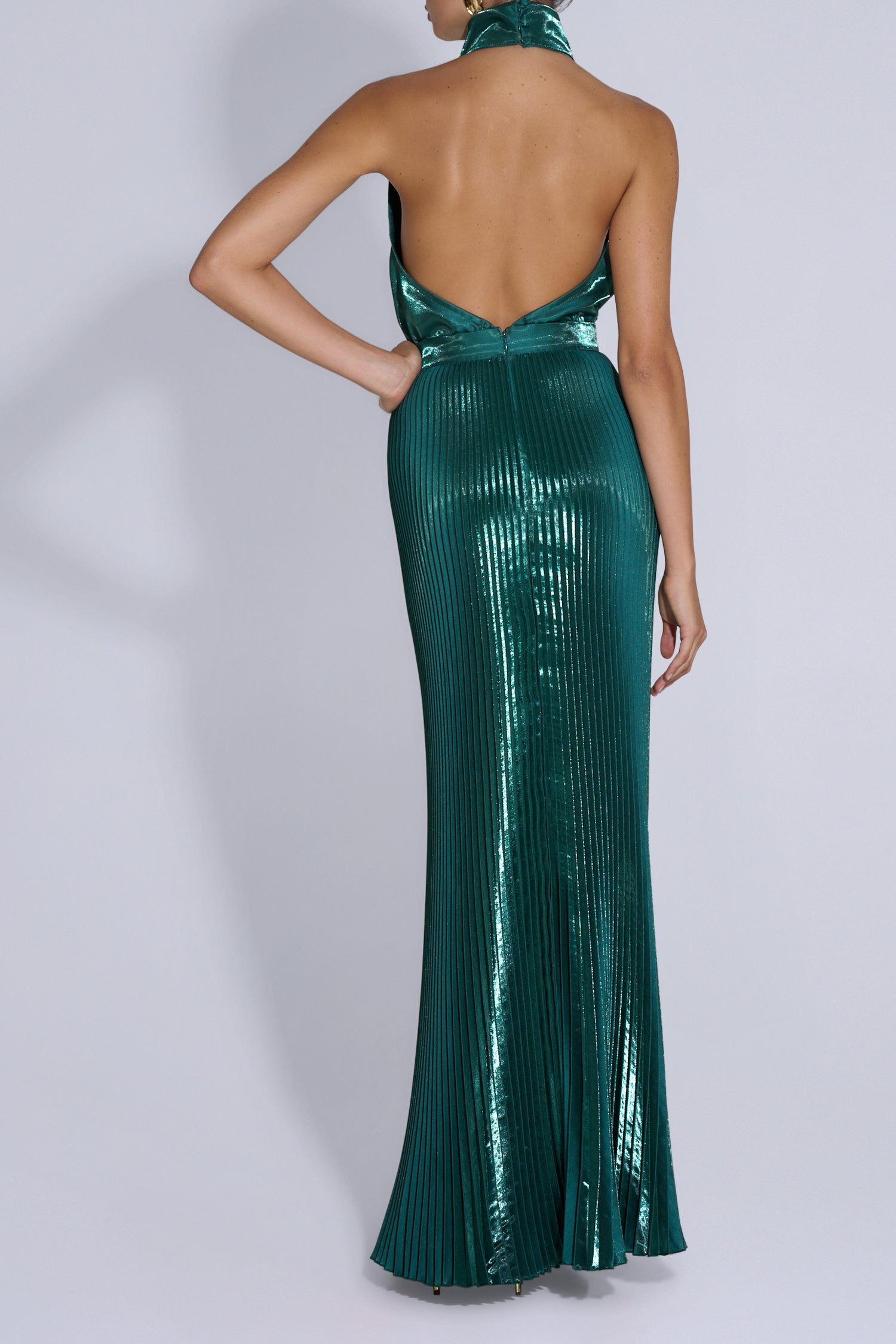 Primrose Hill Gown - Pine Gloss