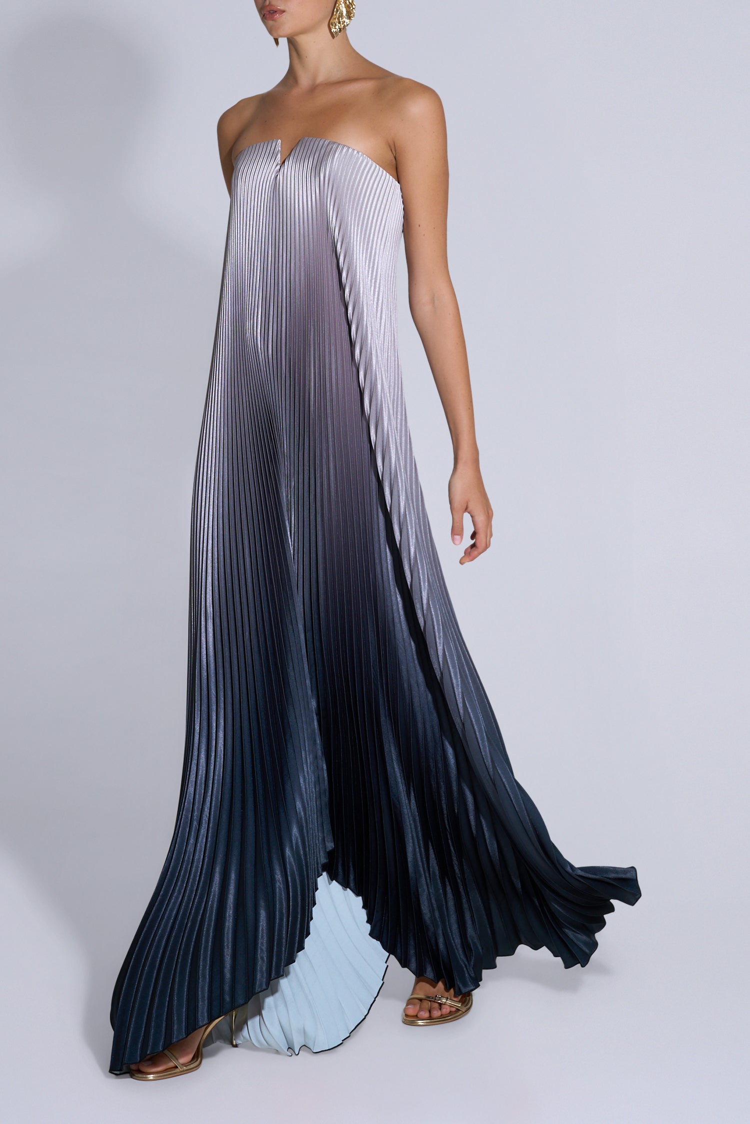 Black Tie Gown - Smoke Ombre