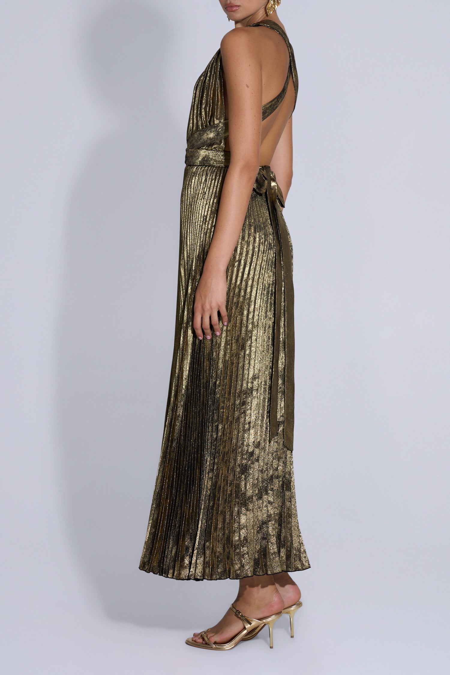 Moderniste Gown - Gold Foil