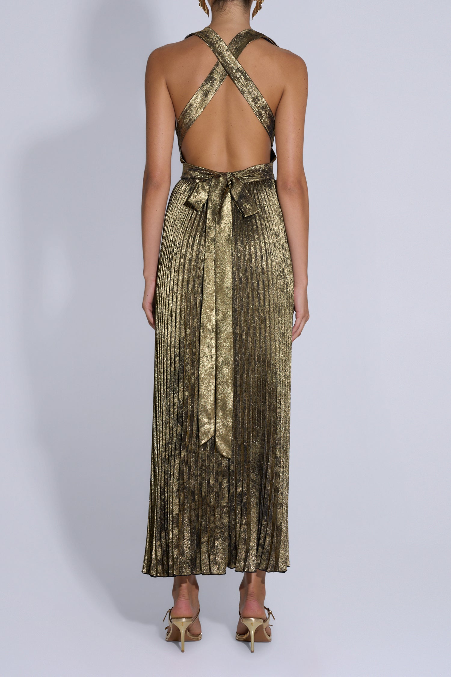 Moderniste Gown - Gold Foil