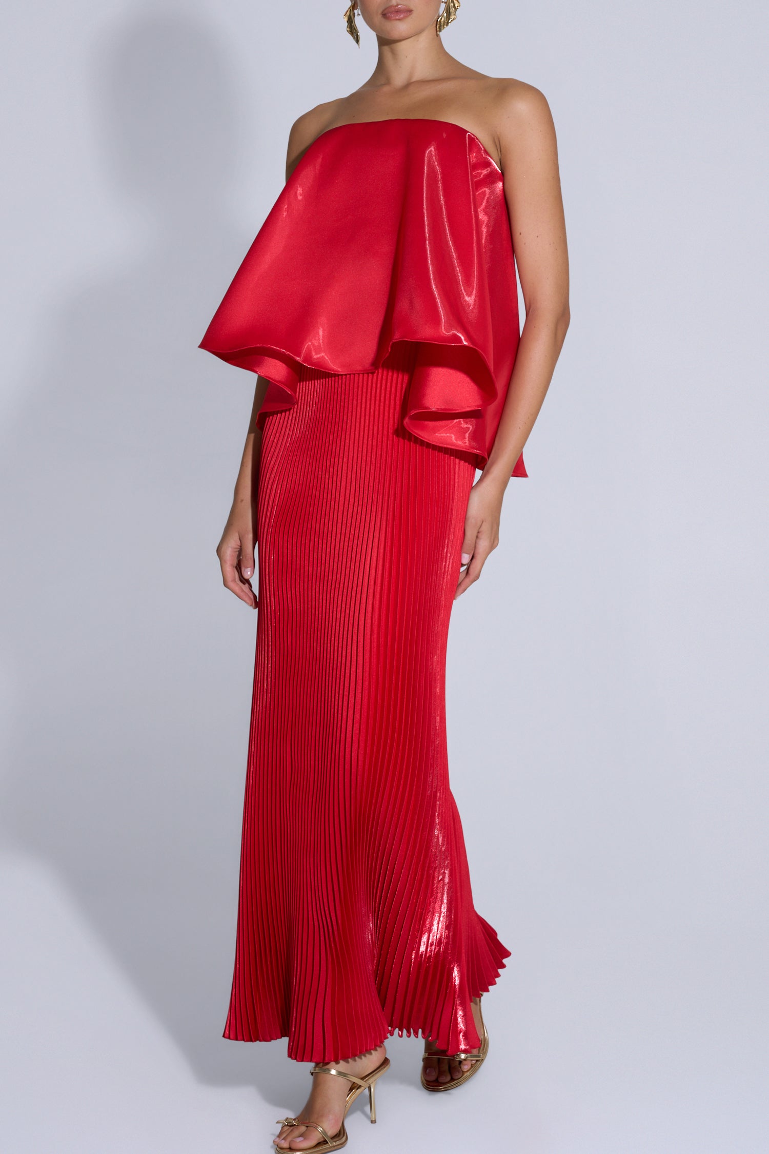 Aman Gown - Scarlet Gloss