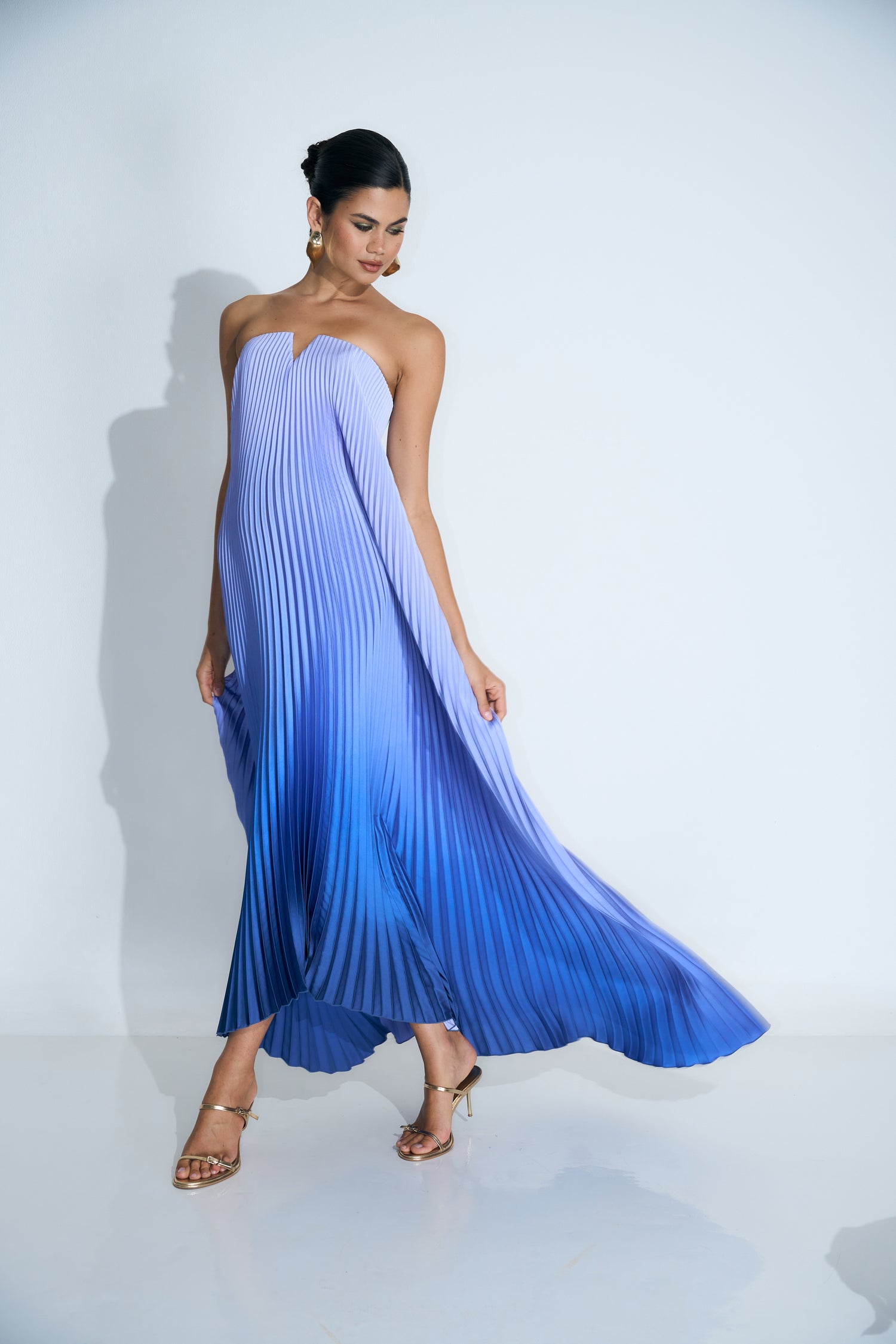 Black Tie Gown - Ocean Ombre