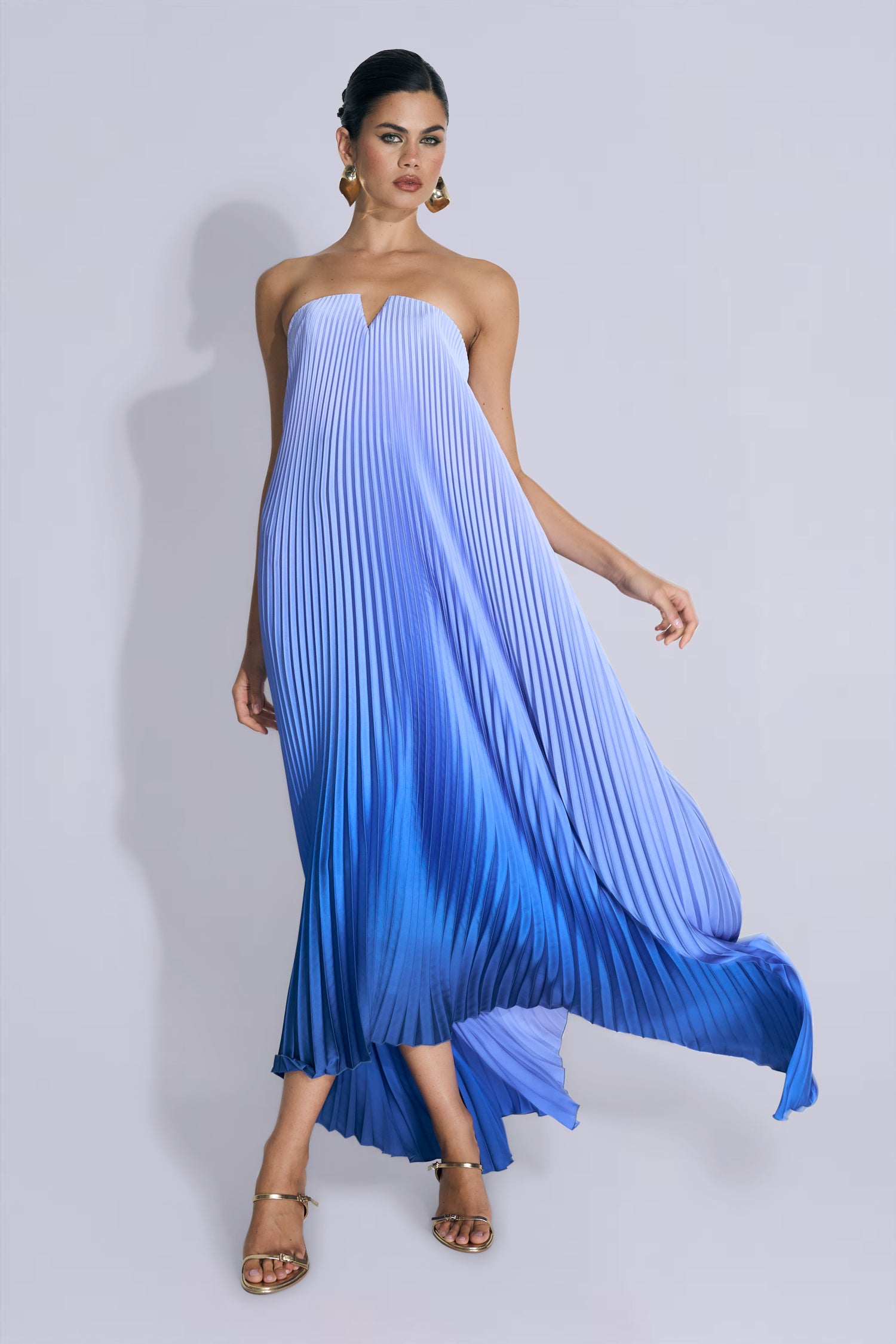 Black Tie Gown - Ocean Ombre