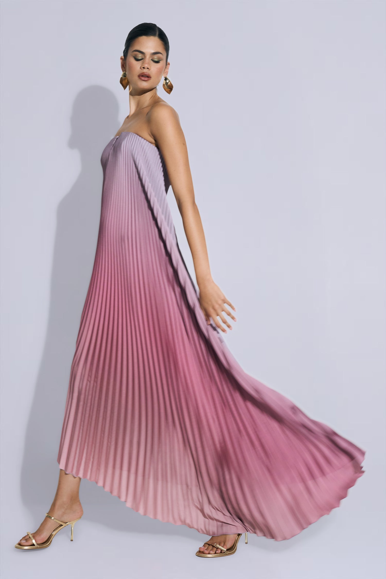 Black Tie Gown - Mauve Ombre