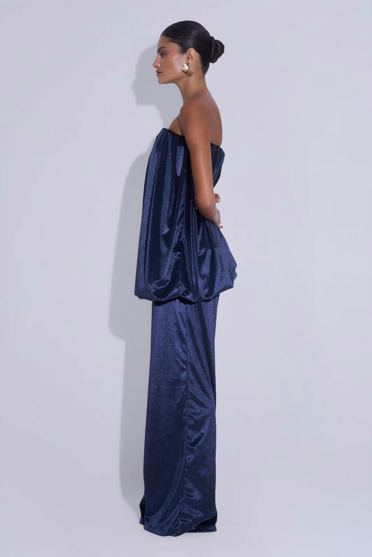 La Musique Pant - Navy Velvet