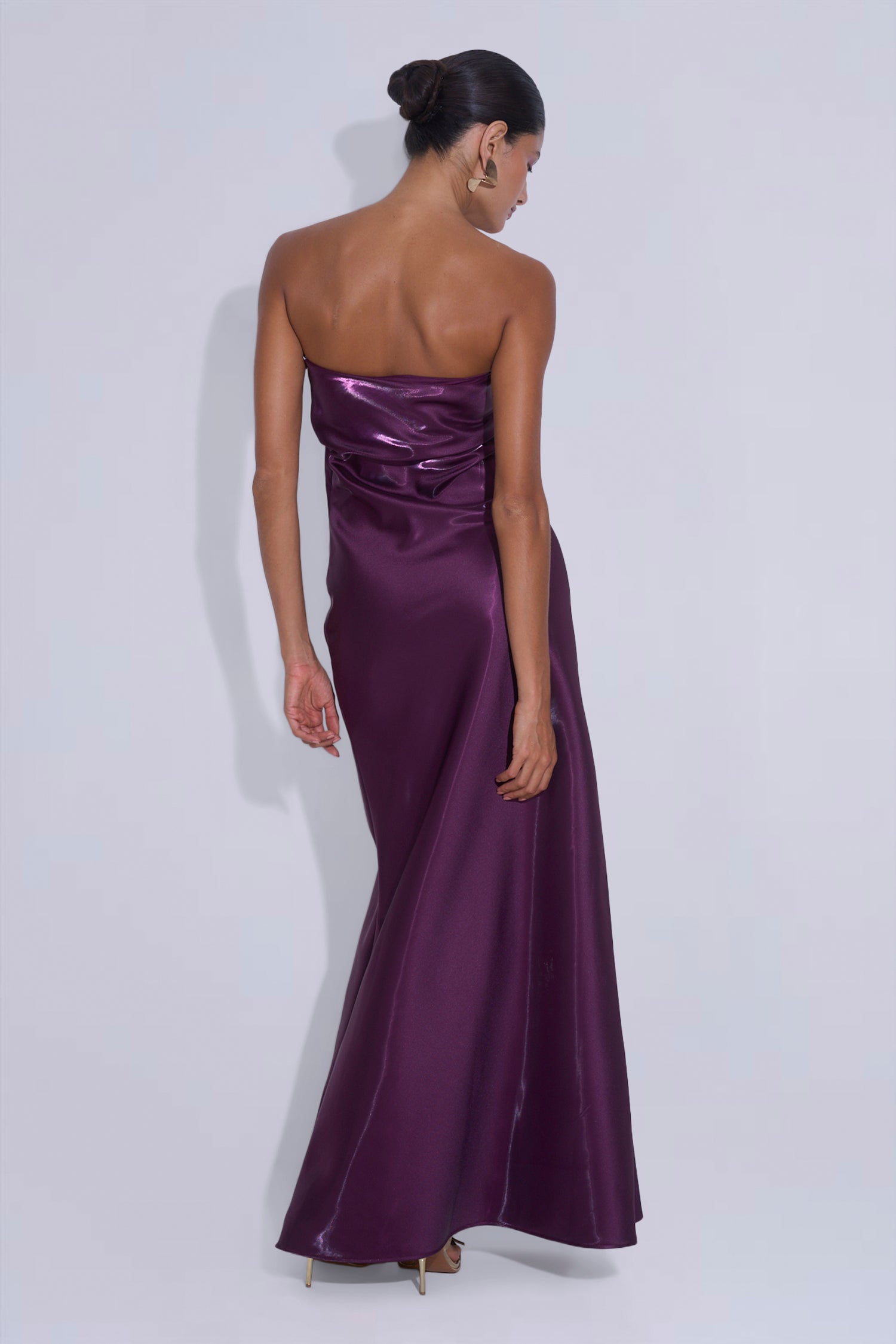 York Dress - Plum Gloss
