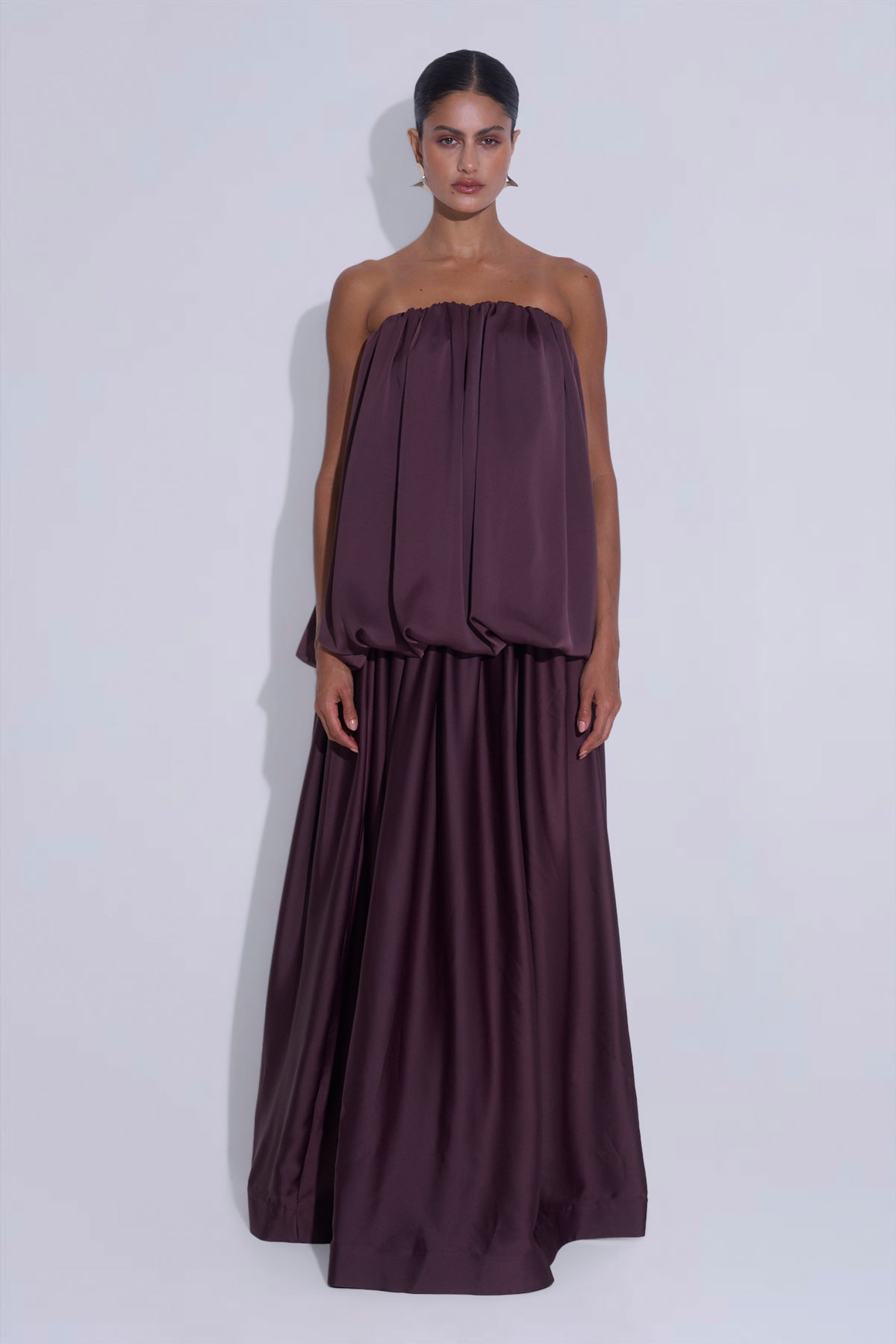 Reine Gown - Mahogany