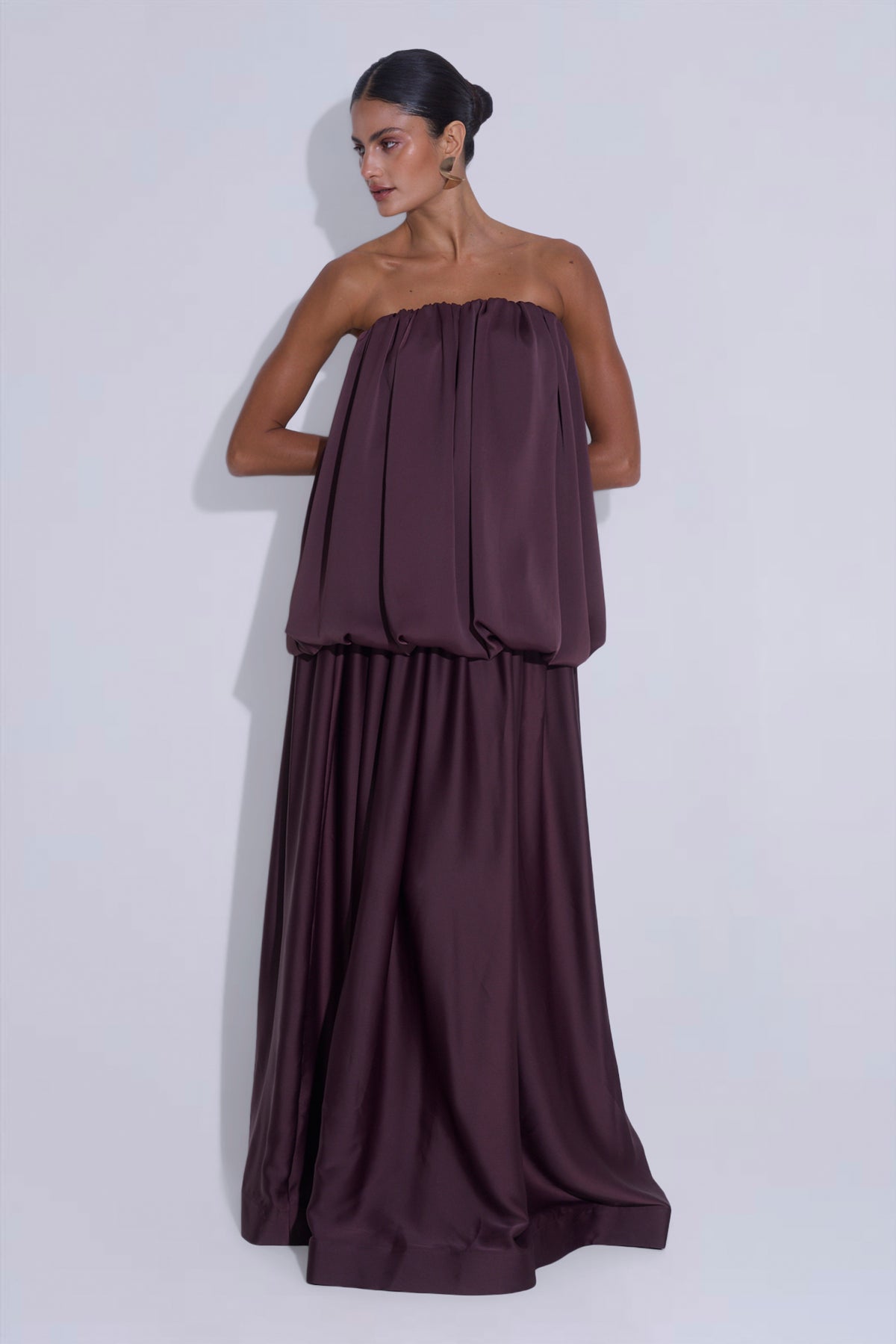 Reine Gown - Mahogany