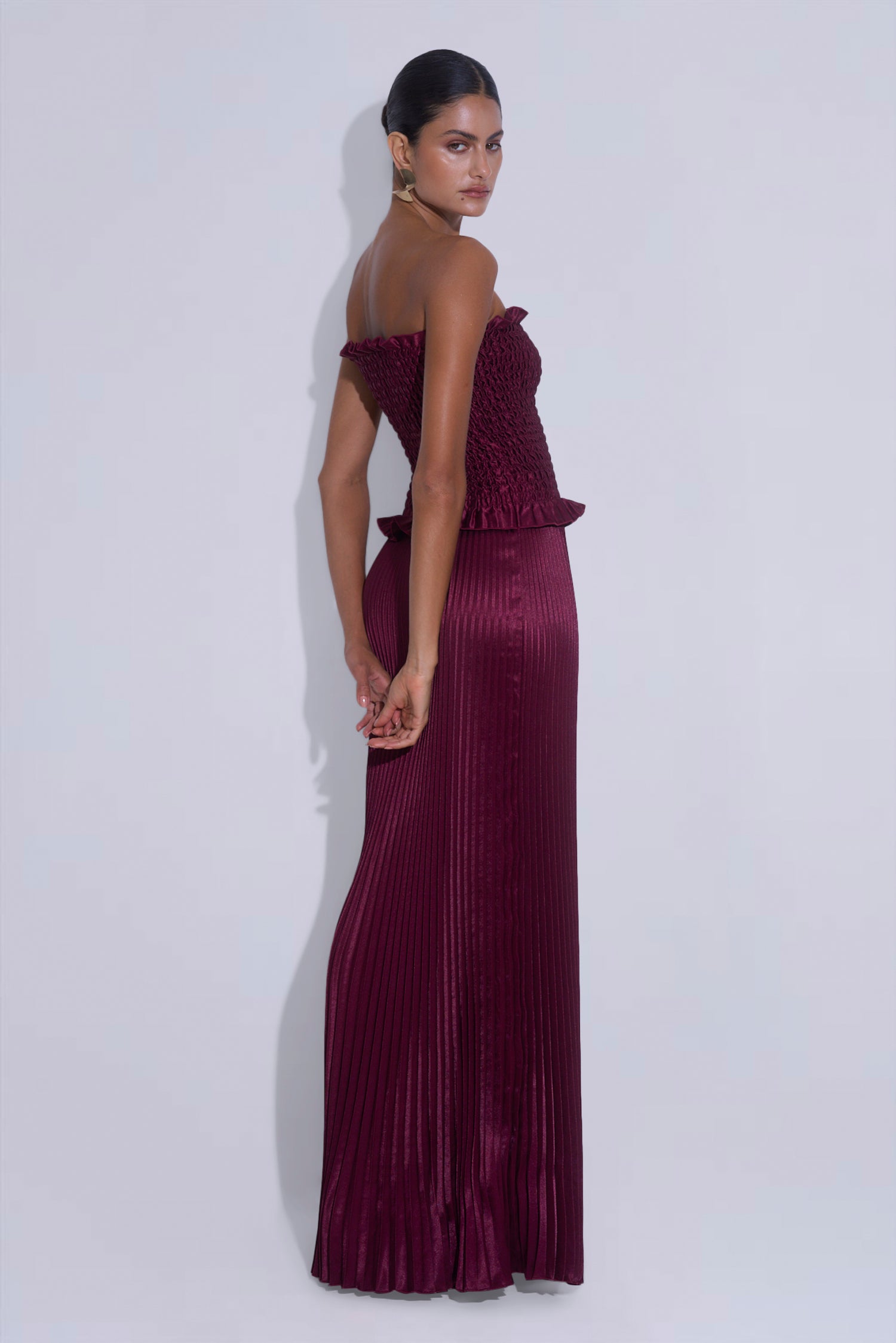 Maya Gown - Wine