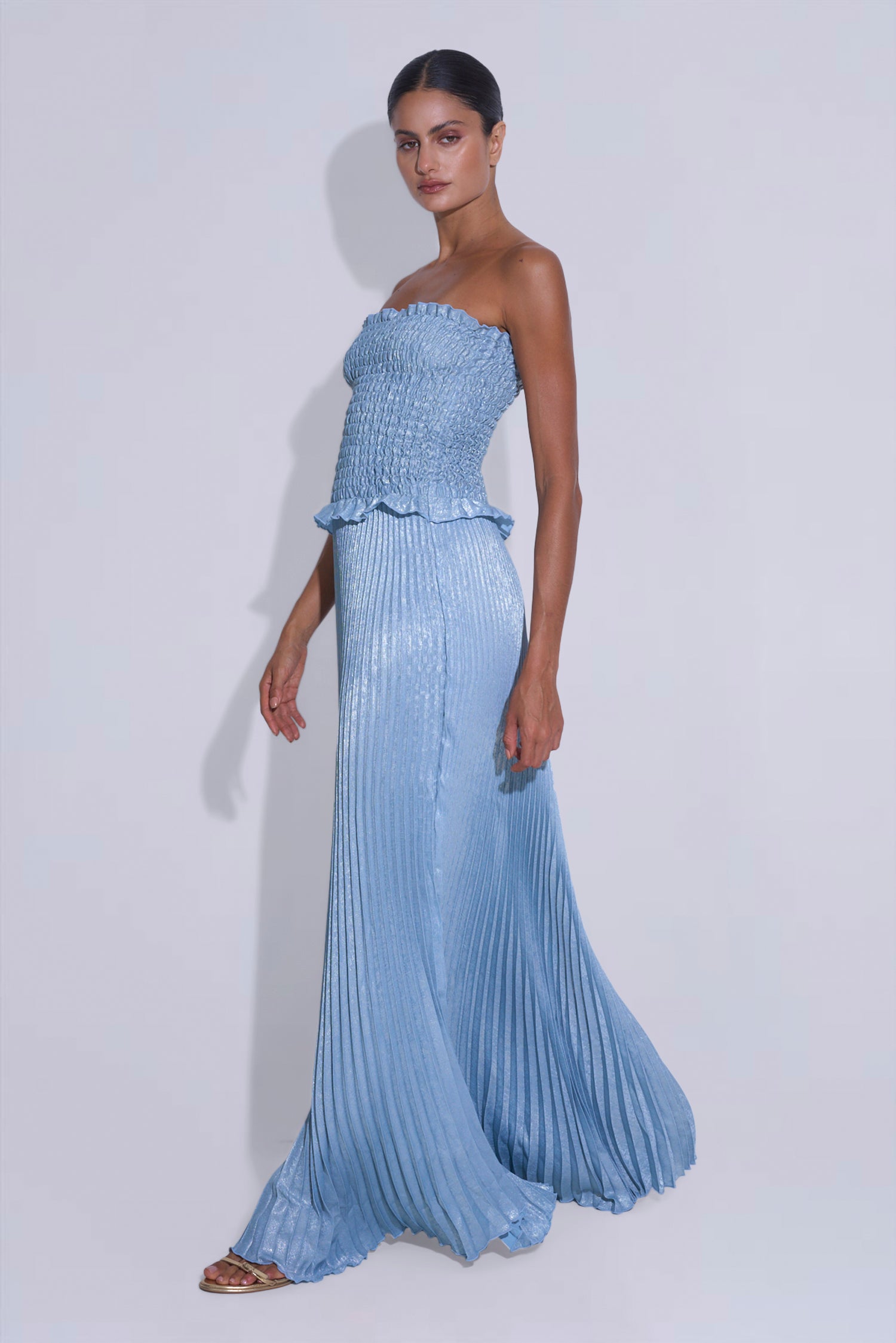 Maya Gown - Arctic Shimmer